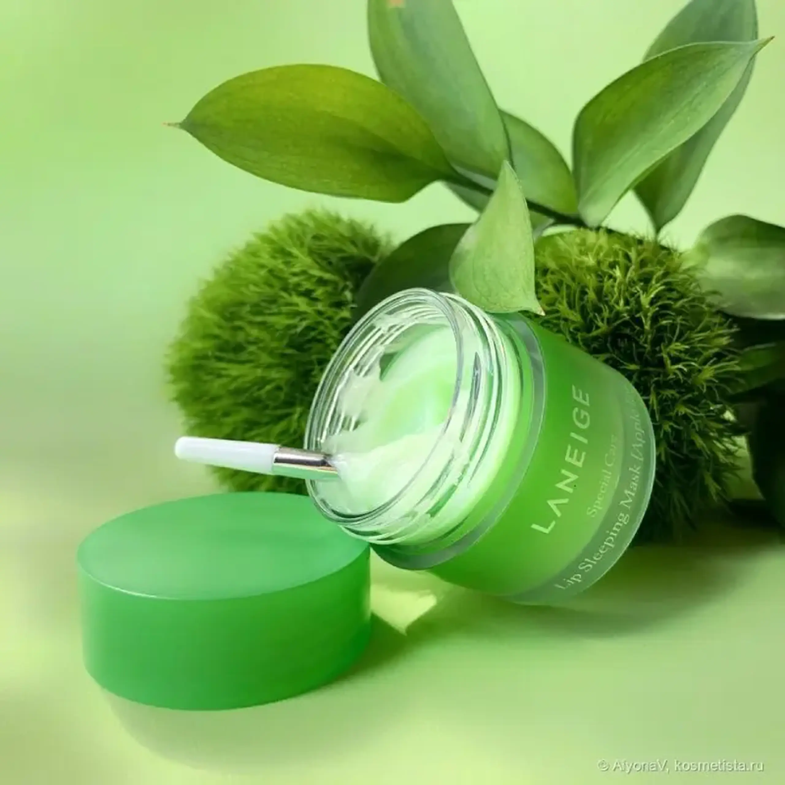 Mască de noapte pentru buze Laneige Lip Sleeping Mask EX Apple Lime 20 g