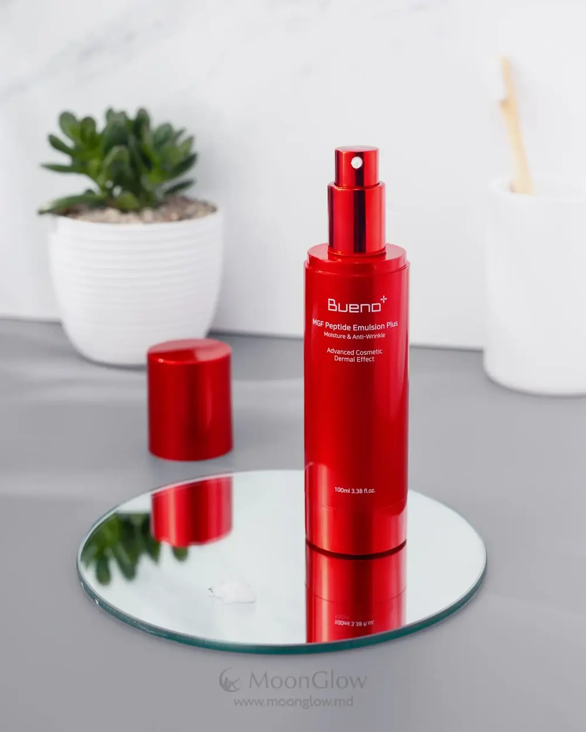 Emulsie antirid premium cu celule stem și peptide Bueno MGF Peptide Emulsion Plus 100ml