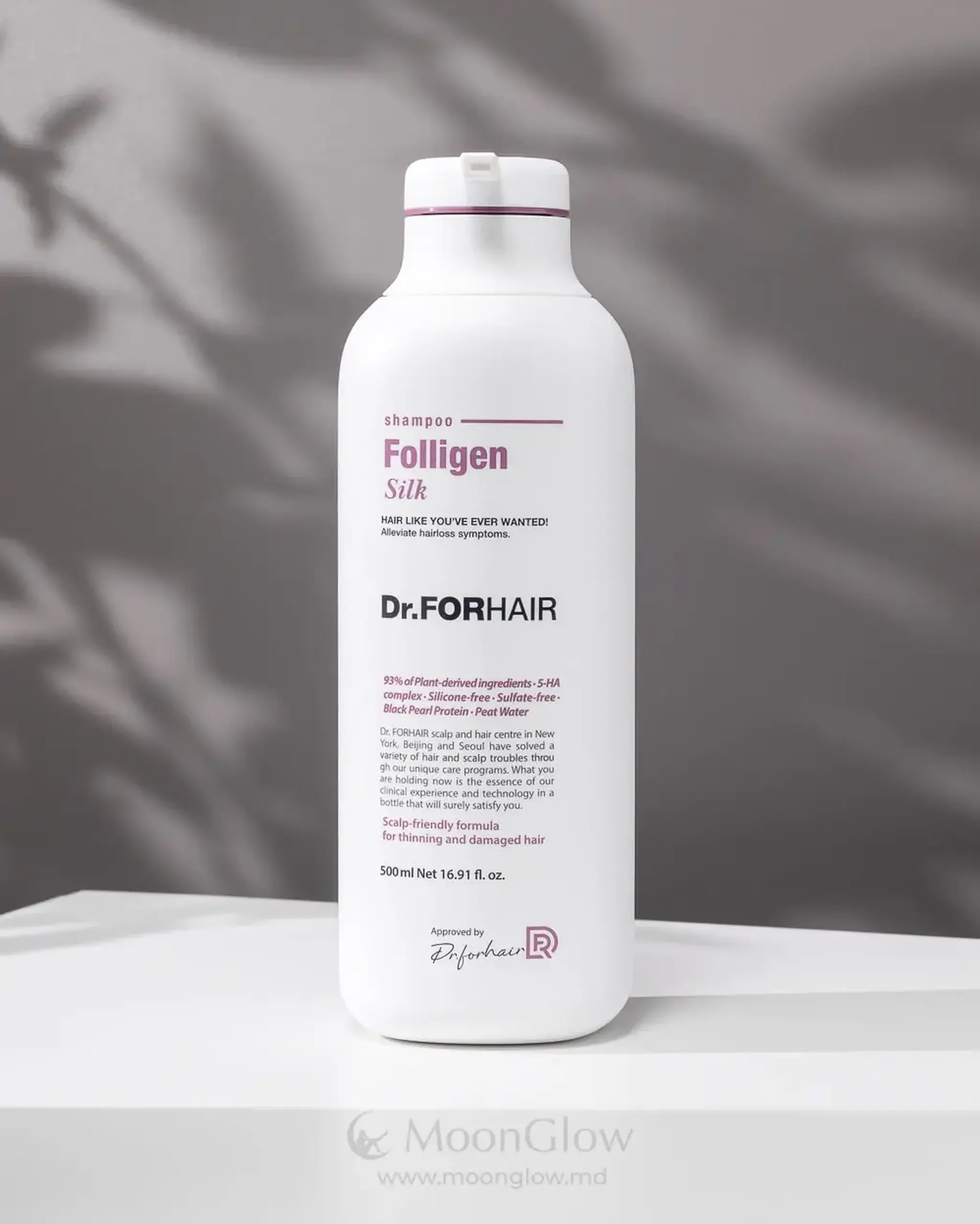 Șampon pentru păr cu proteine de mătase DR.FORHAIR Folligen Silk Shampoo 500ml