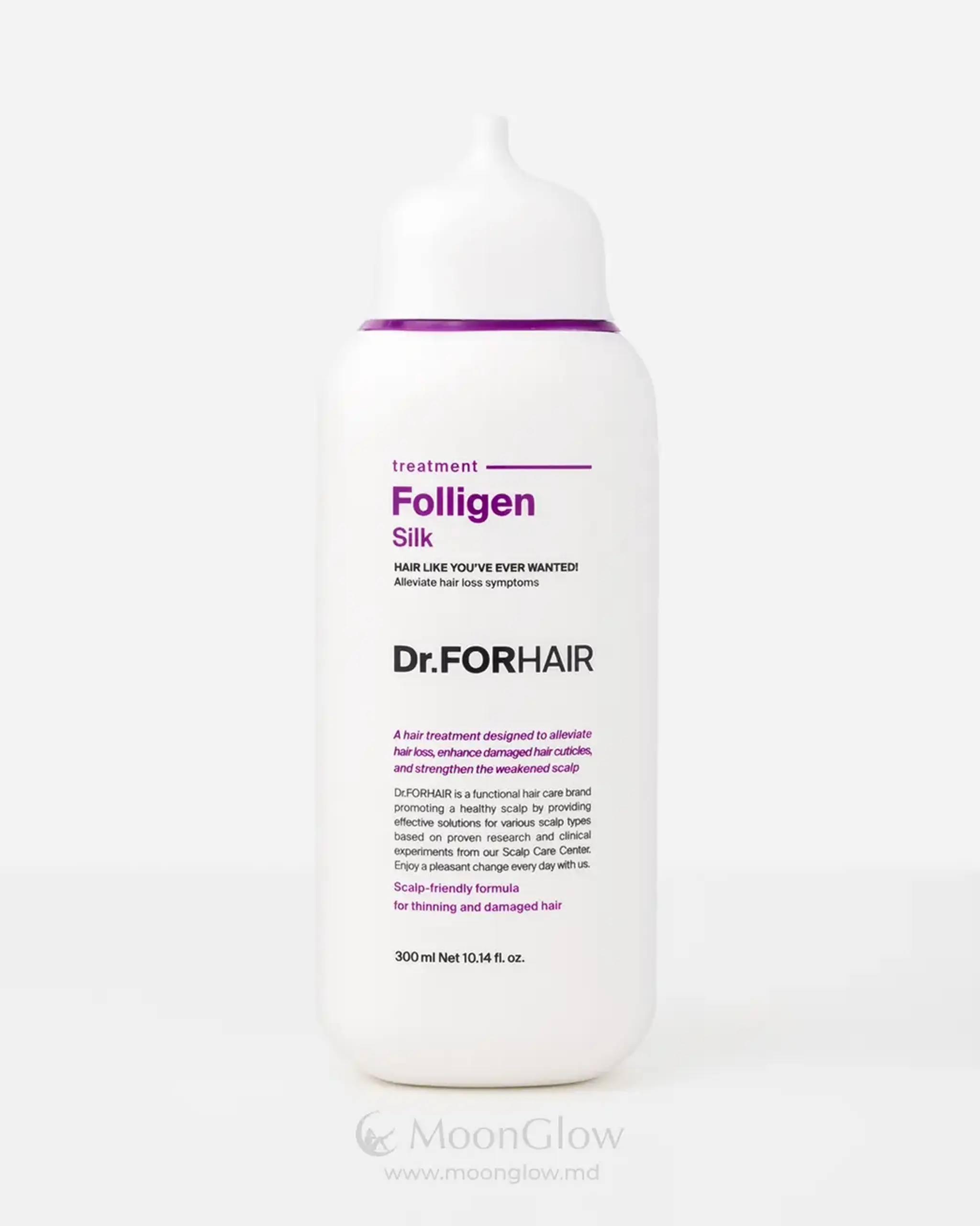 Ser concentrat pentru păr și scalp Dr. For Hair Folligen Silk Treatment 300 ml