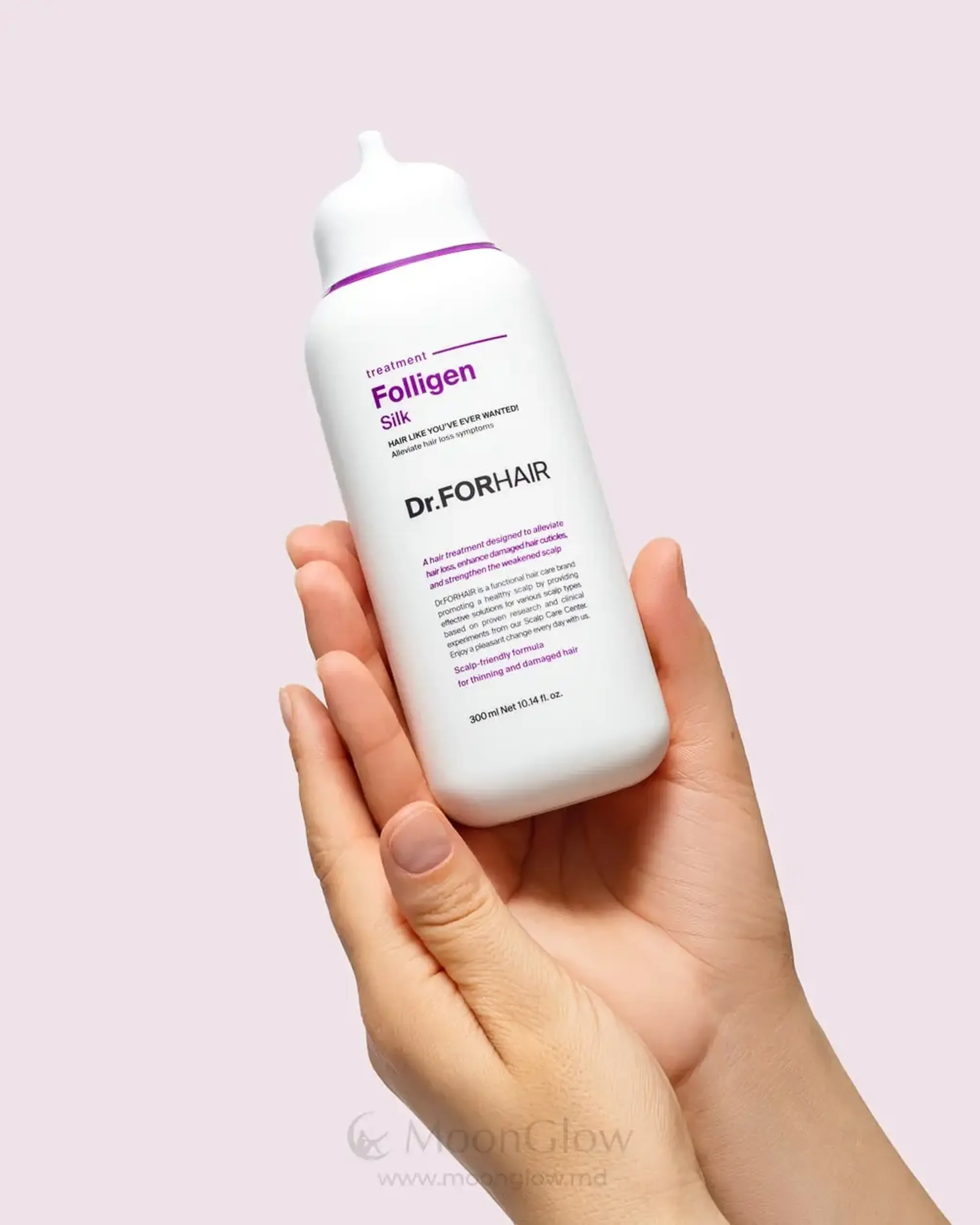 Ser concentrat pentru păr și scalp Dr. For Hair Folligen Silk Treatment 300 ml