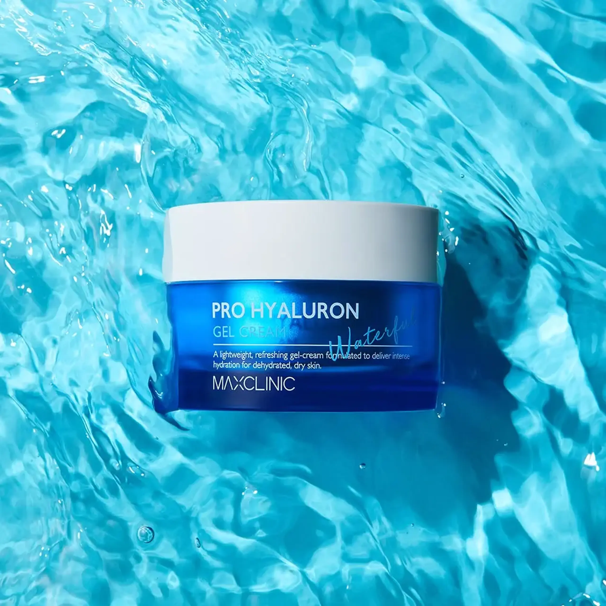 Gel-cremă hidratantă cu volufilină şi acid hialuronic Maxclinic Pro Hyaluron Gel Cream 50g
