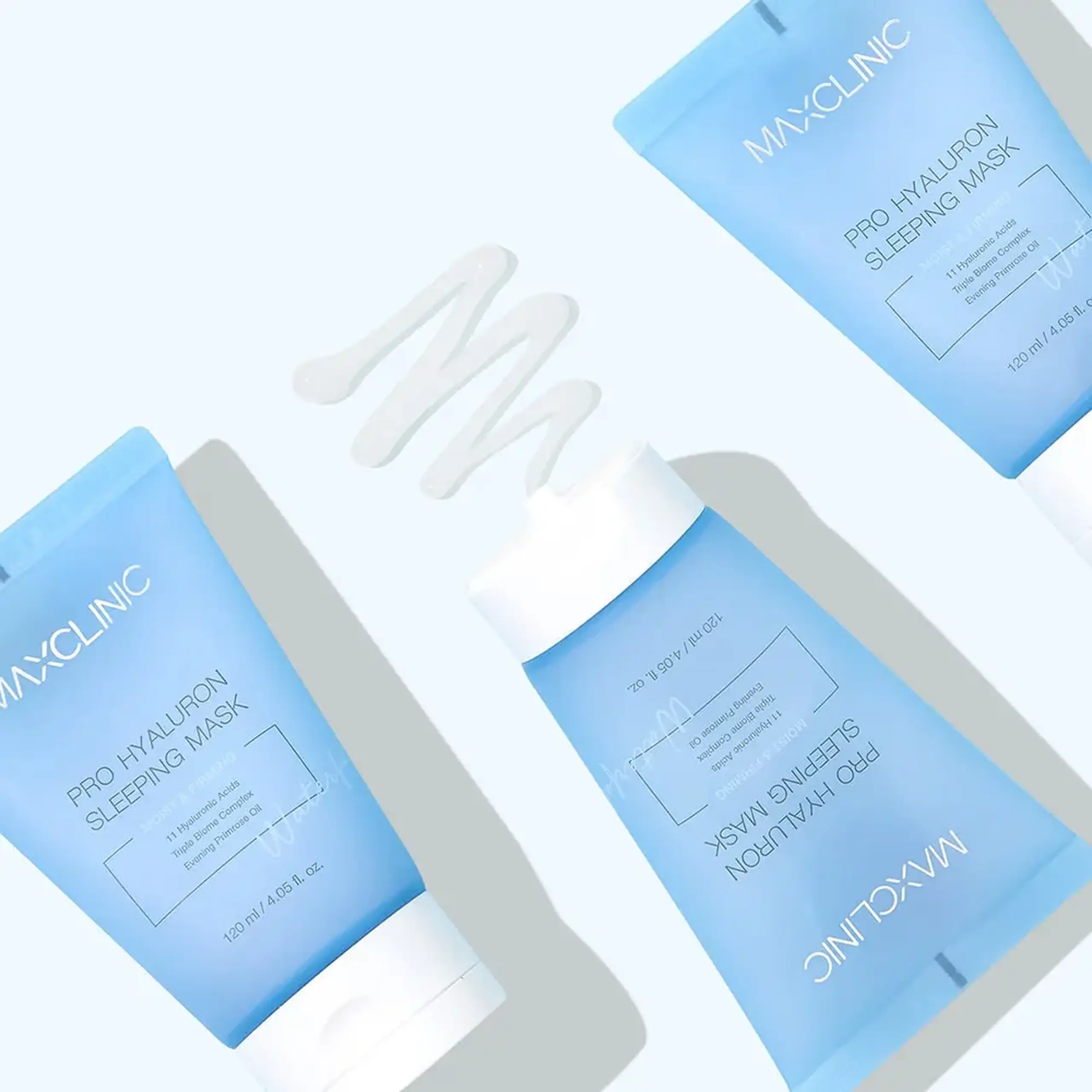 Mască de noapte cu efect de hidratare și fermitate Maxclinic Pro Hyaluron Sleeping Mask 120ml