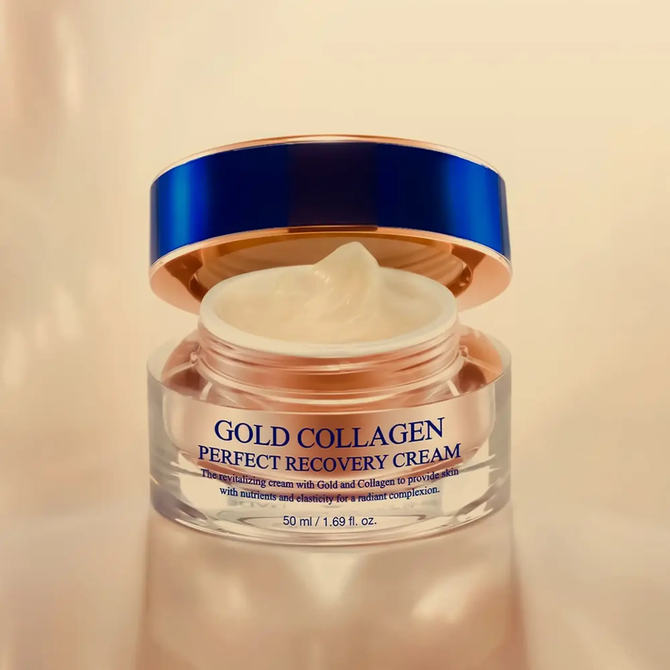 Cremă premium anti-age cu aur, colagen hidrolizat Maxclinic Gold Collagen Perfect Recovery Cream 50 ml
