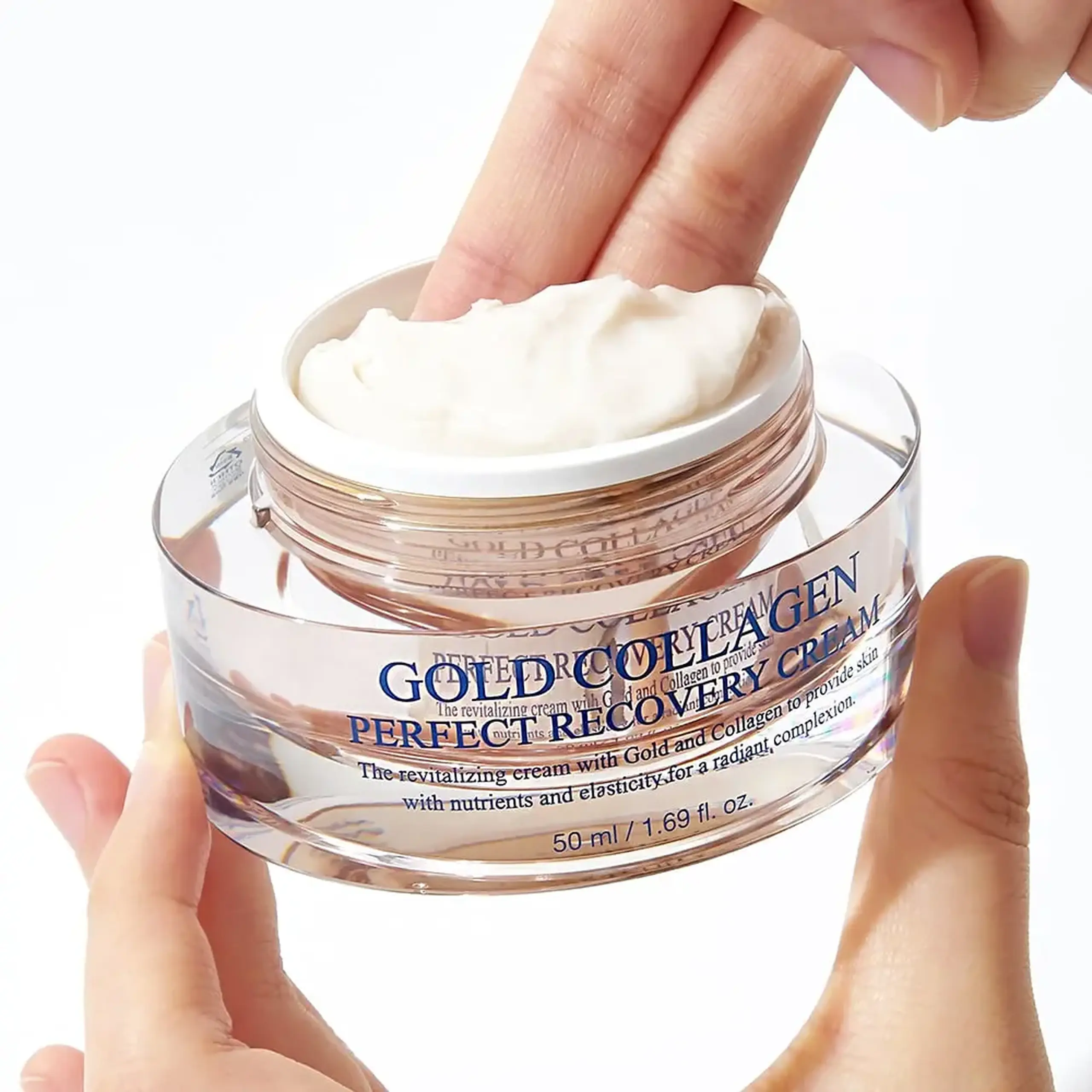 Cremă premium anti-age cu aur, colagen hidrolizat Maxclinic Gold Collagen Perfect Recovery Cream 50 ml