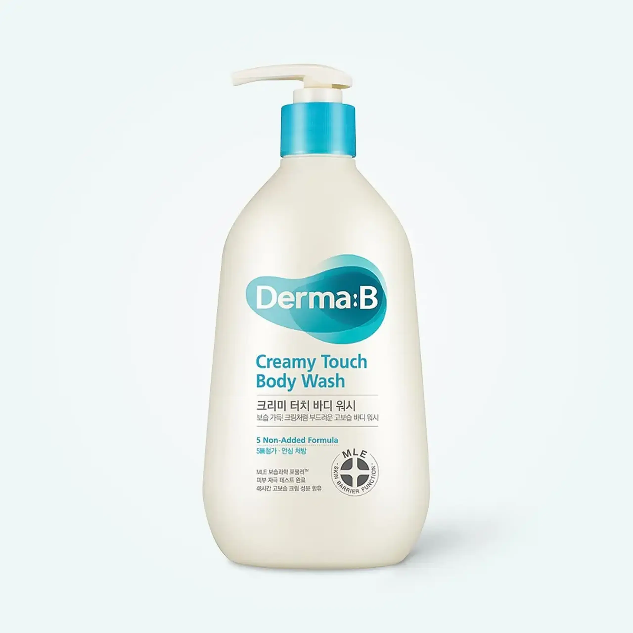 Crema-gel de duș lamelară Derma:B Creamy Touch Body Wash 400 ml