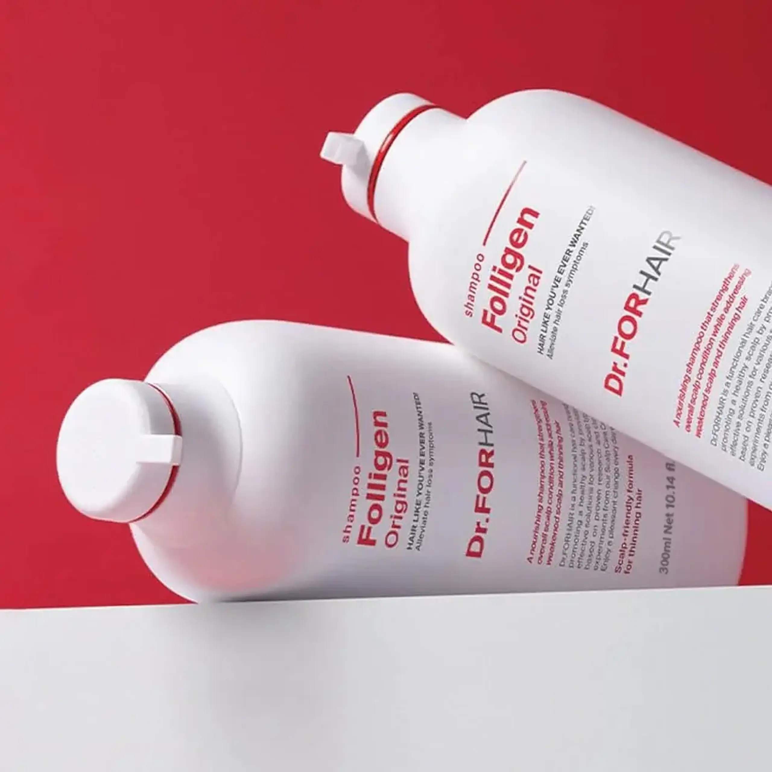Șampon cu lipozomi împotriva căderii părului Dr.ForHair Folligen Original Shampoo 300 ml