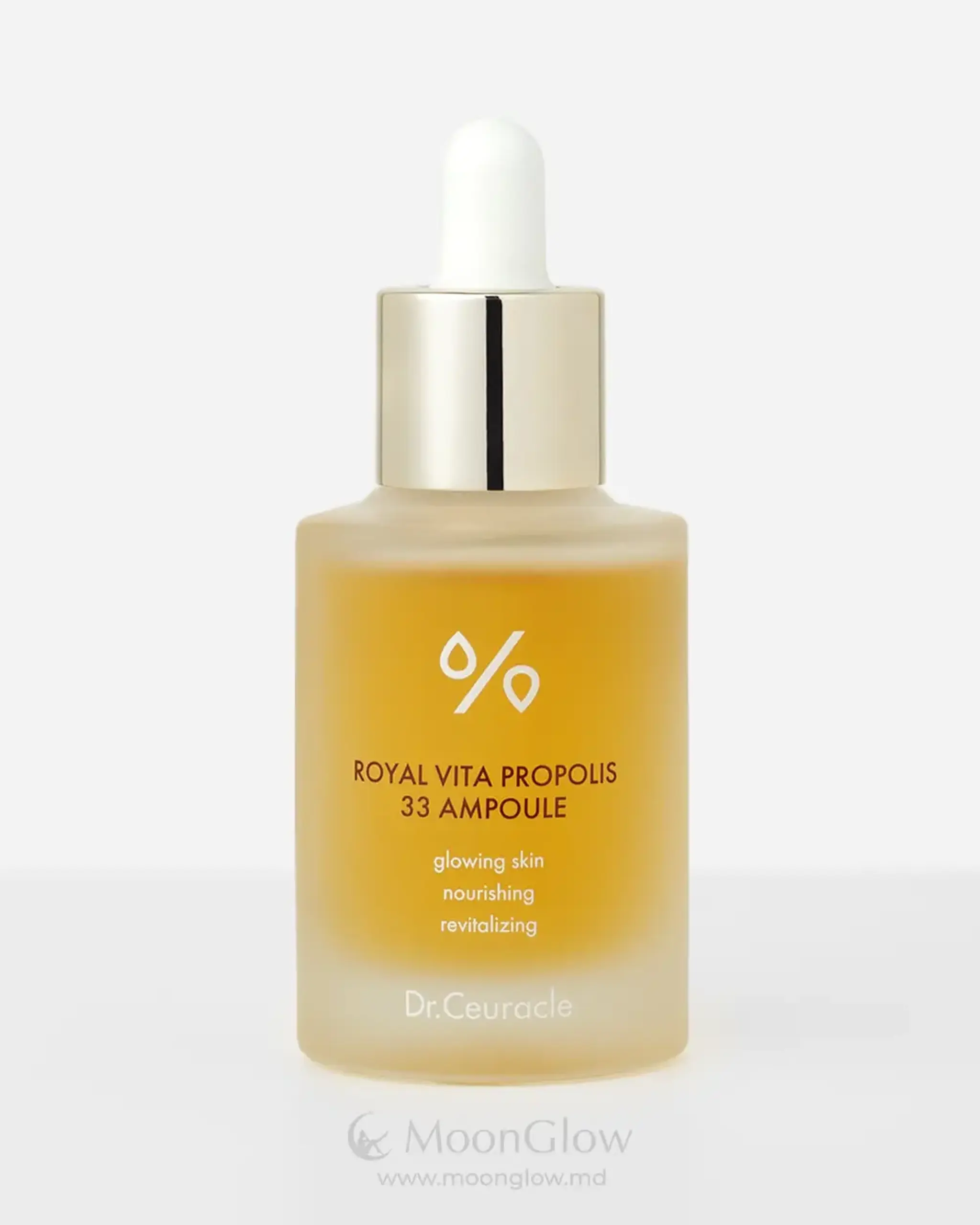 Fiolă de propolis pentru îmbunătățirea tonusului pielii Dr. Ceuracle Royal Vita PROPOLIS 33 Ampoule 30 ml