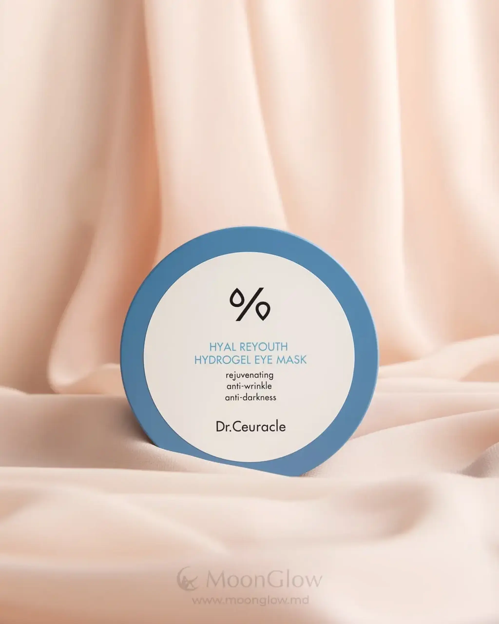 Mască pentru ochi cu un complex 6-hialuronic pentru hidratarea profundă Dr. Ceuracle Hyal Reyouth Hydrogel Eye Mask 60buc