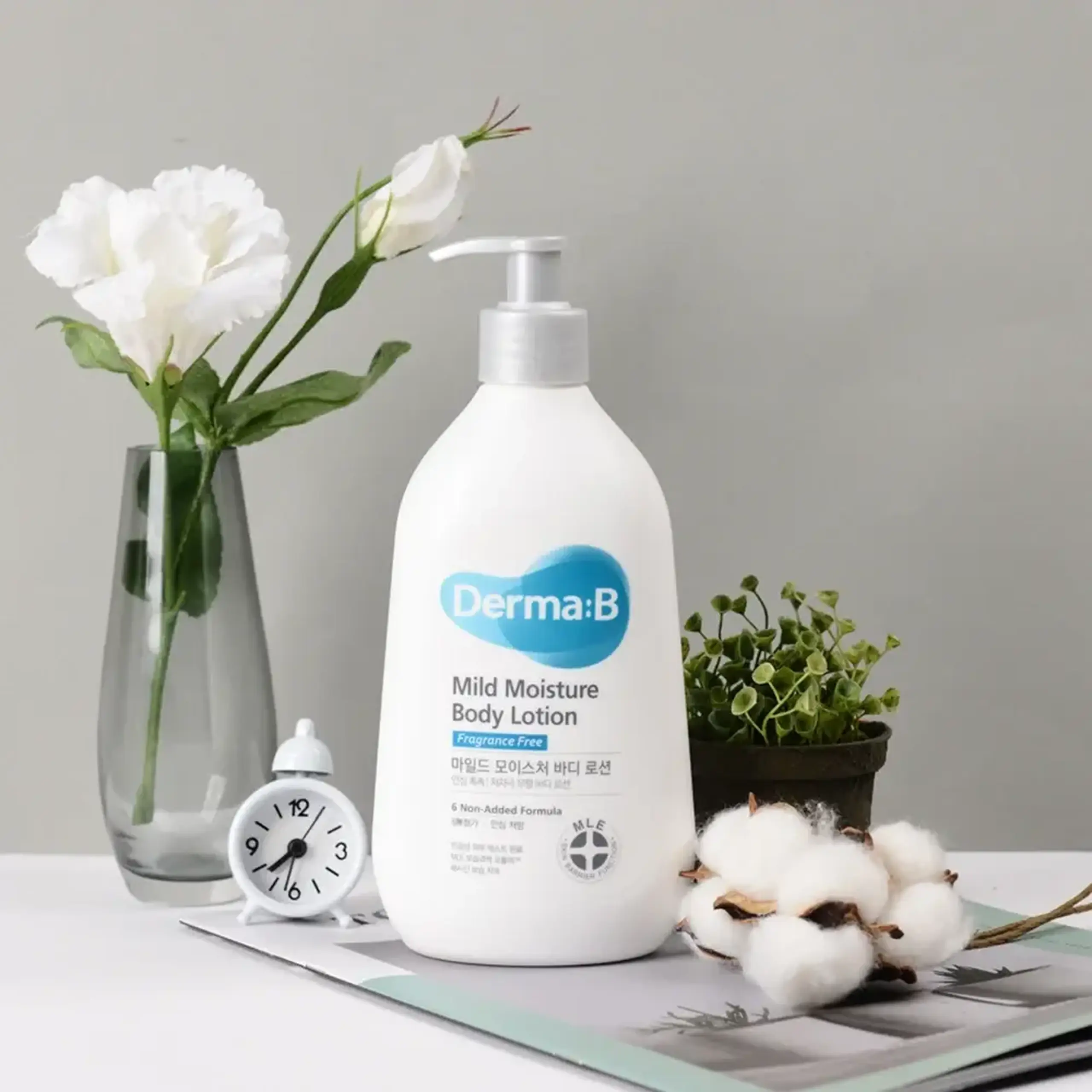 Loţiune de corp hidratantă Derma:B Mild Moisture Body Lotion 400ml