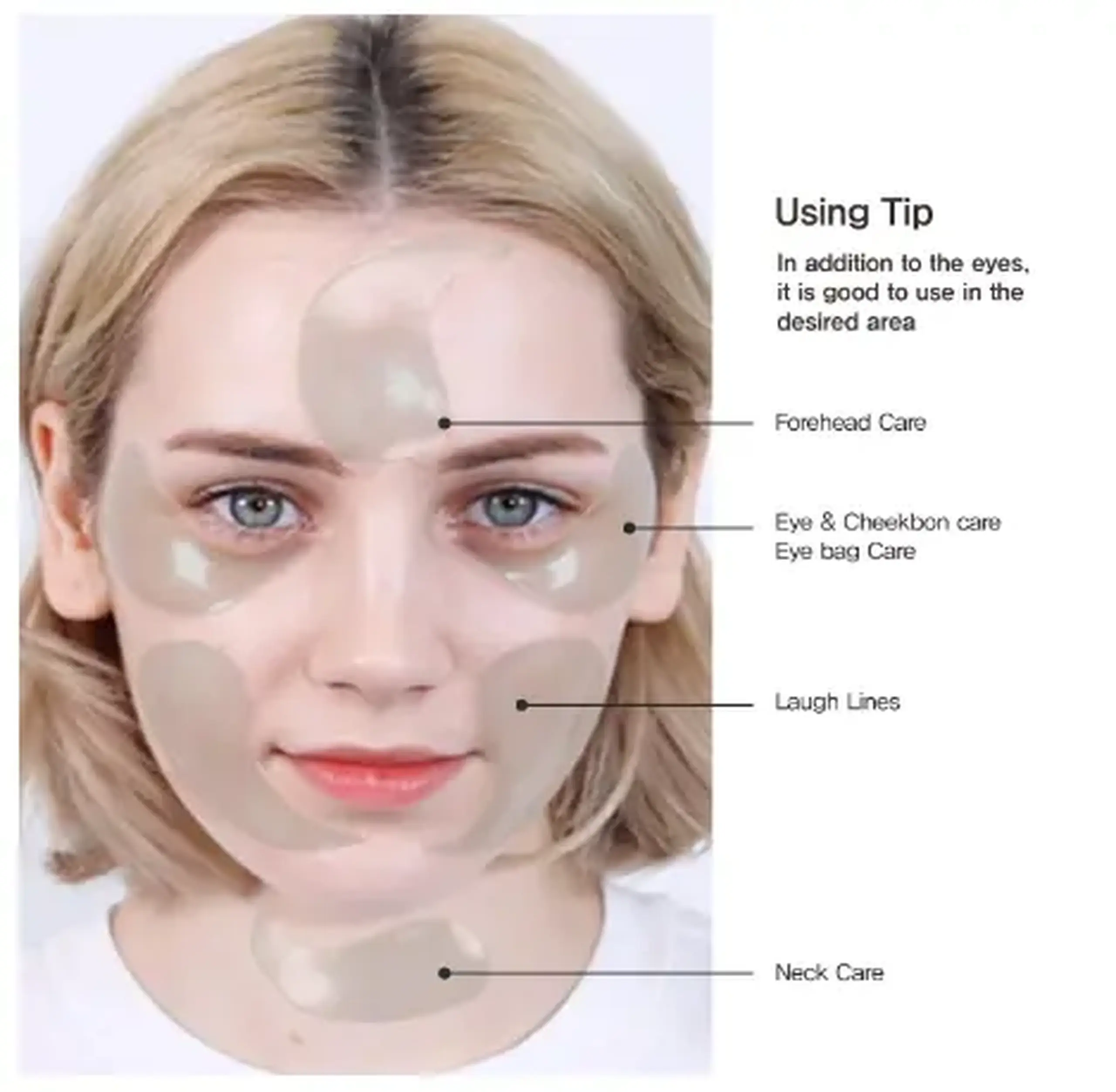 Patch-uri efect de înălbire cu extracte din perle Mizon Pure Pearl Eye Gel Patch