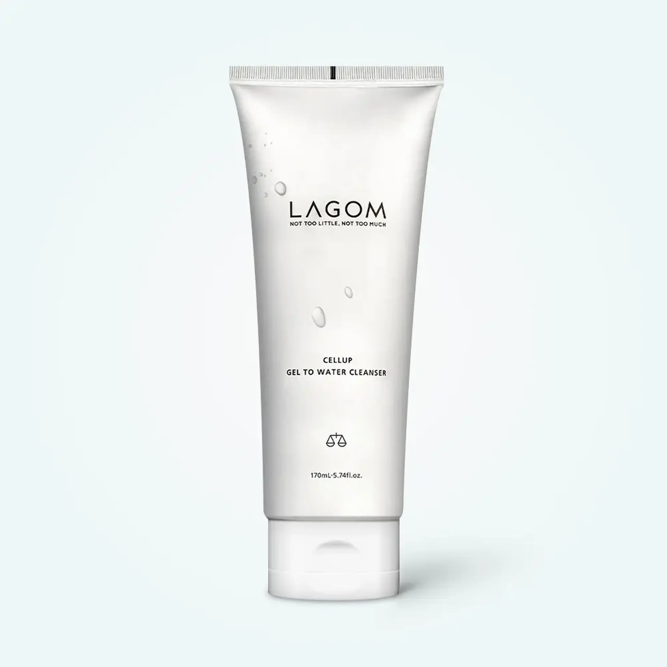 Gel pentru curățarea de dimnineață a tenului Lagom Cellup Gel To Water Cleanser 170ml