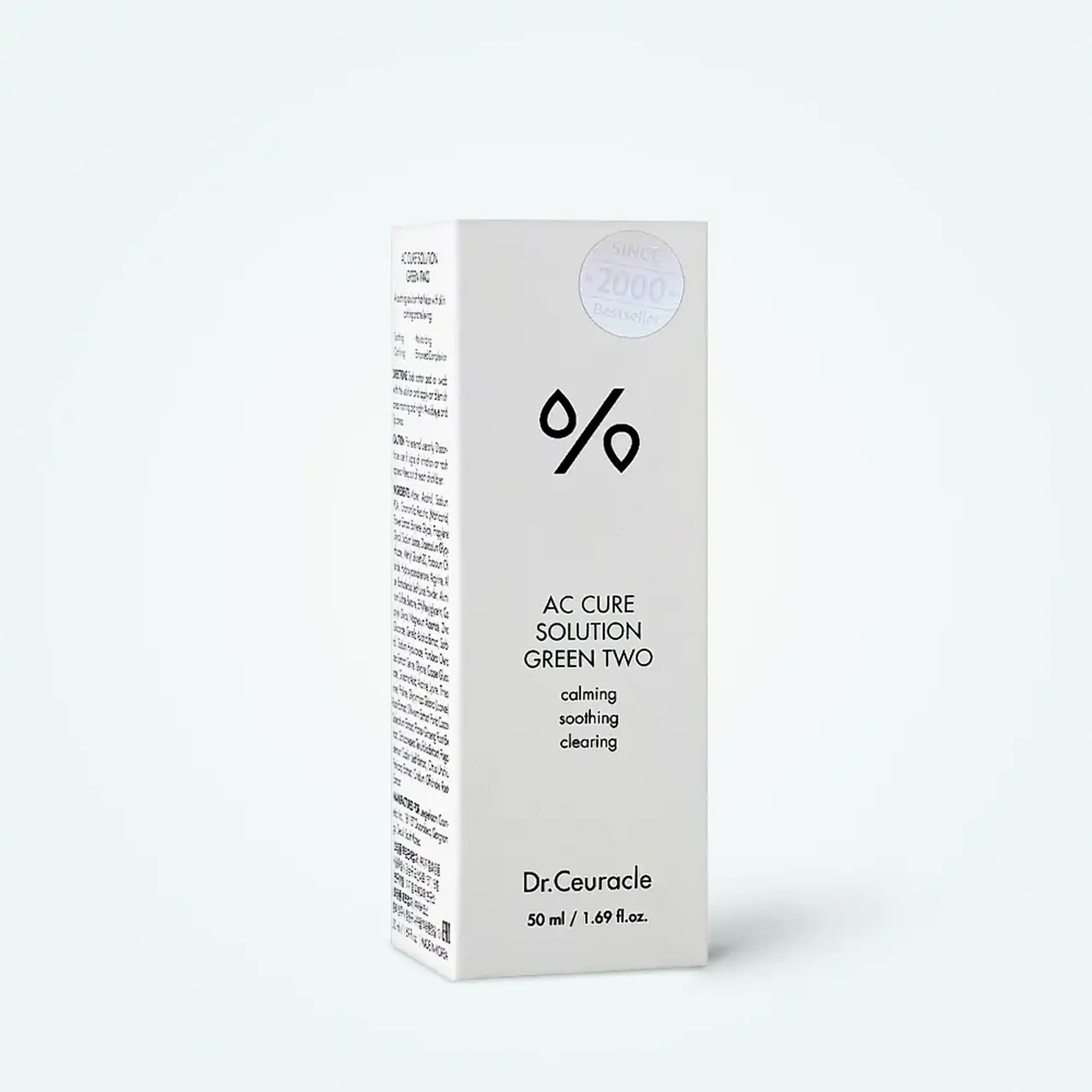 Soluție locală acnee Dr. Ceuracle AC Cure Solution GREEN TWO 50ml
