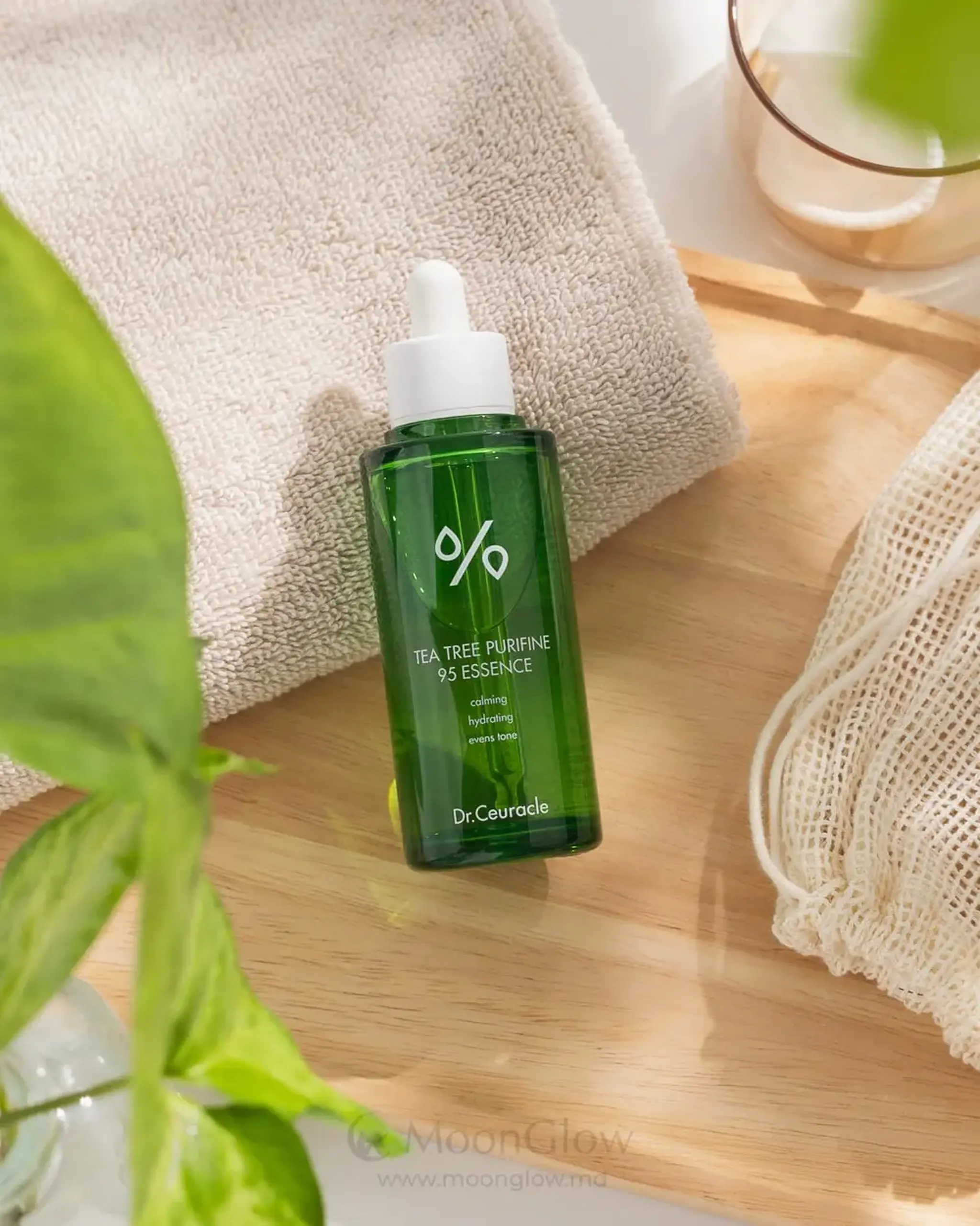 Ser antiinflamator cu 95% extract de ceai verde Dr. Ceuracle Tea Tree Purifine 95 Essence 50g