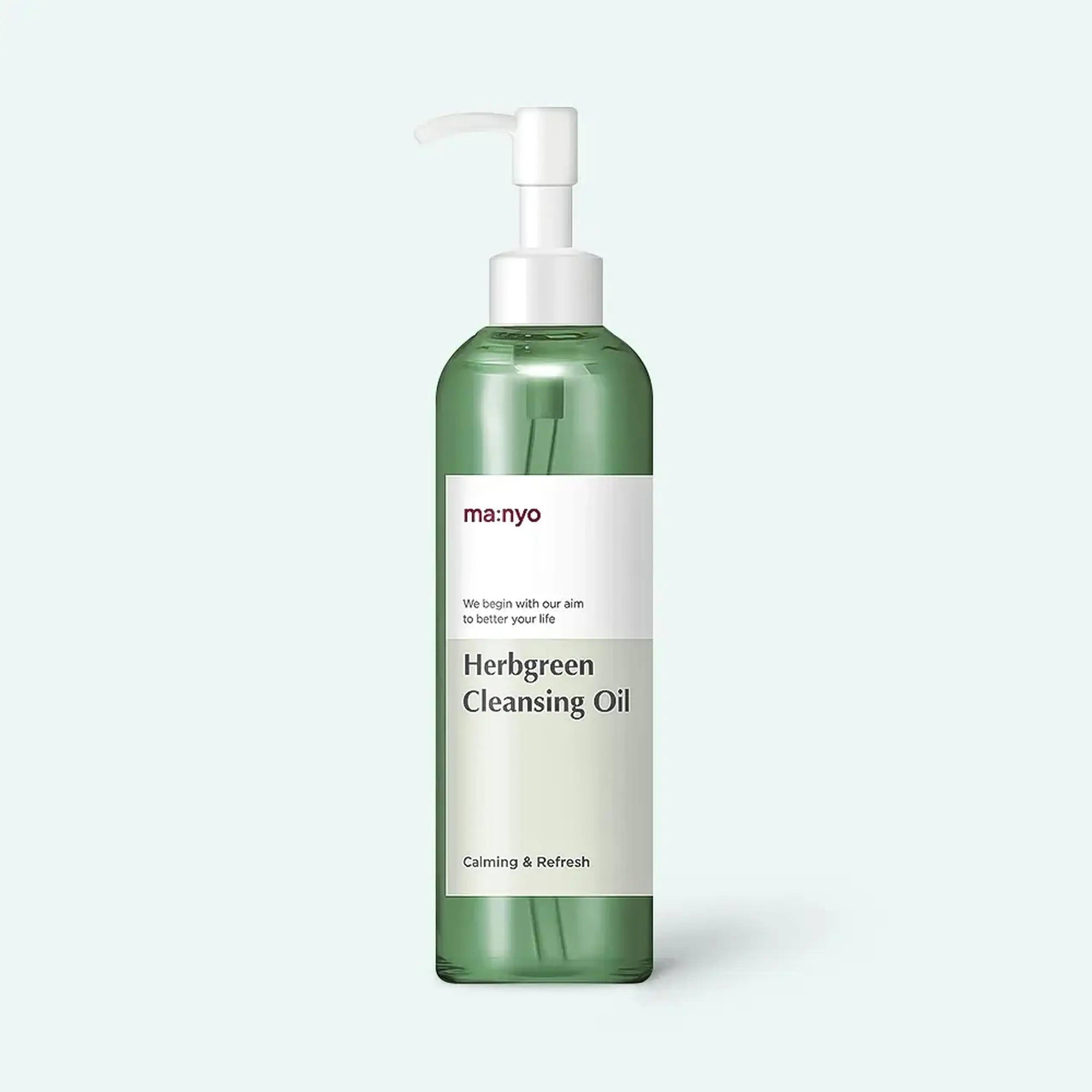 Ulei hidrofil cu extracte din arbore de ceai Manyo Factory Herb Green Cleansing Oil 200 ml