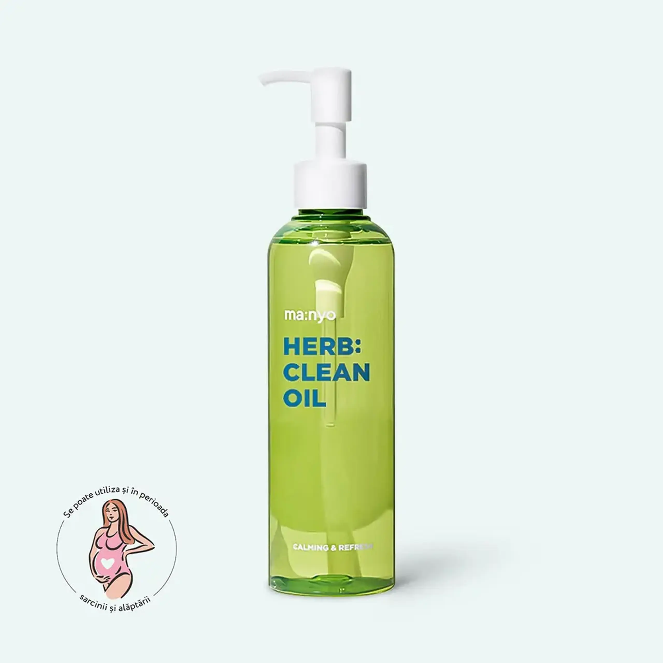 Ulei hidrofil cu extracte din arbore de ceai Manyo Factory Herb Green Cleansing Oil 200 ml
