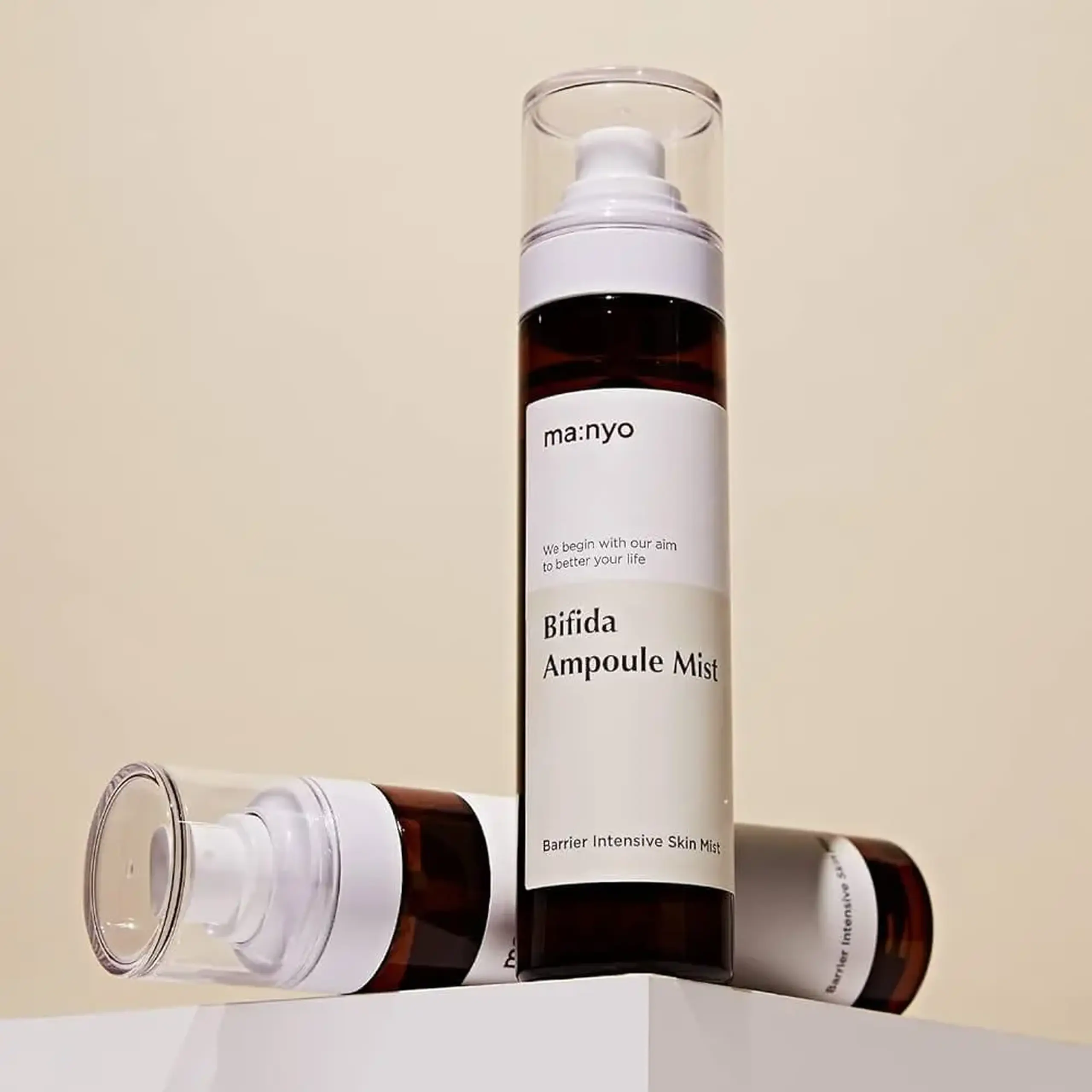 Spray cu bifidobacterii pentru faţă Manyo Factory Bifida Ampoule Mist 120 ml