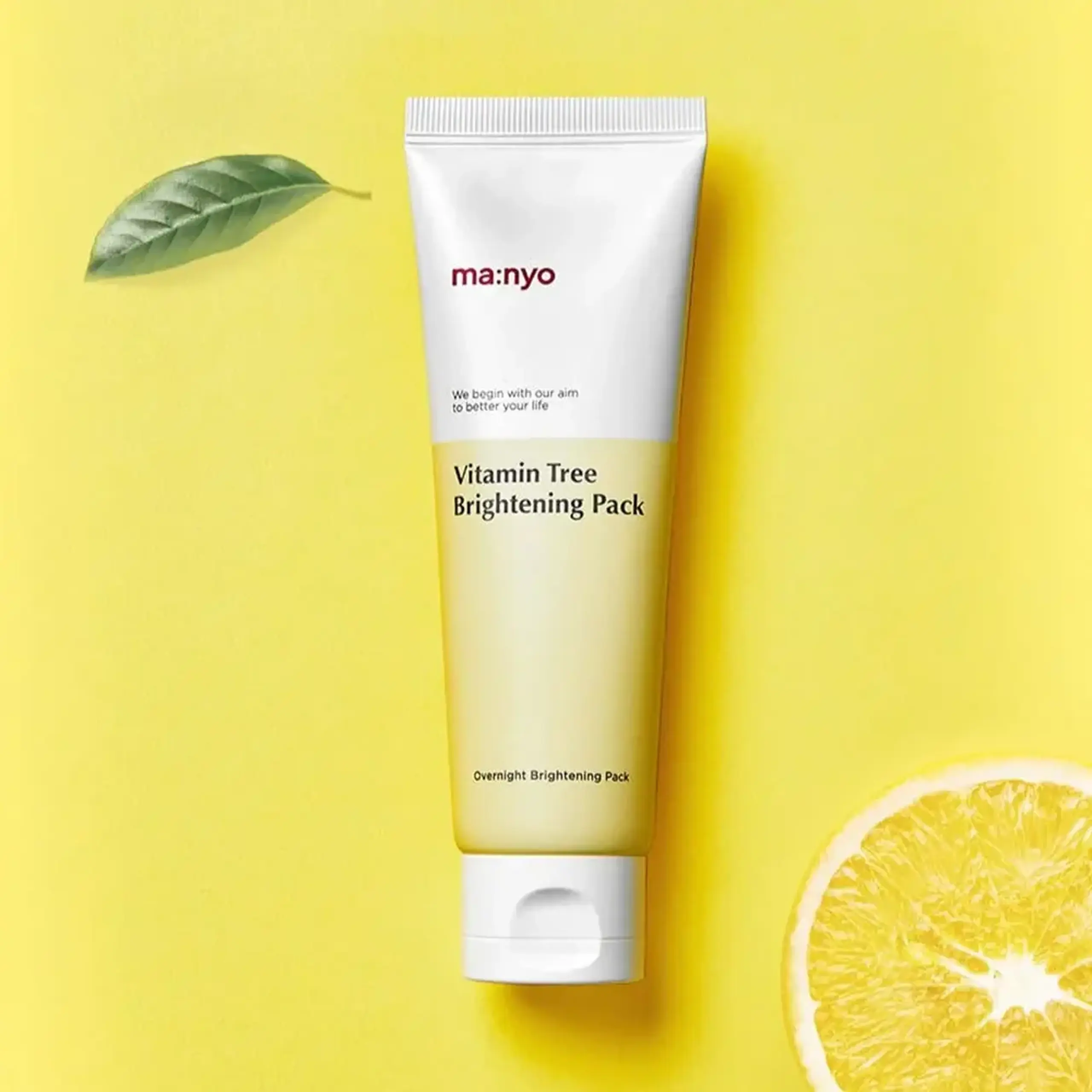 Mască multivitaminică pentru luminozitate Manyo Factory Vitamin Tree Brightening Pack 75 ml