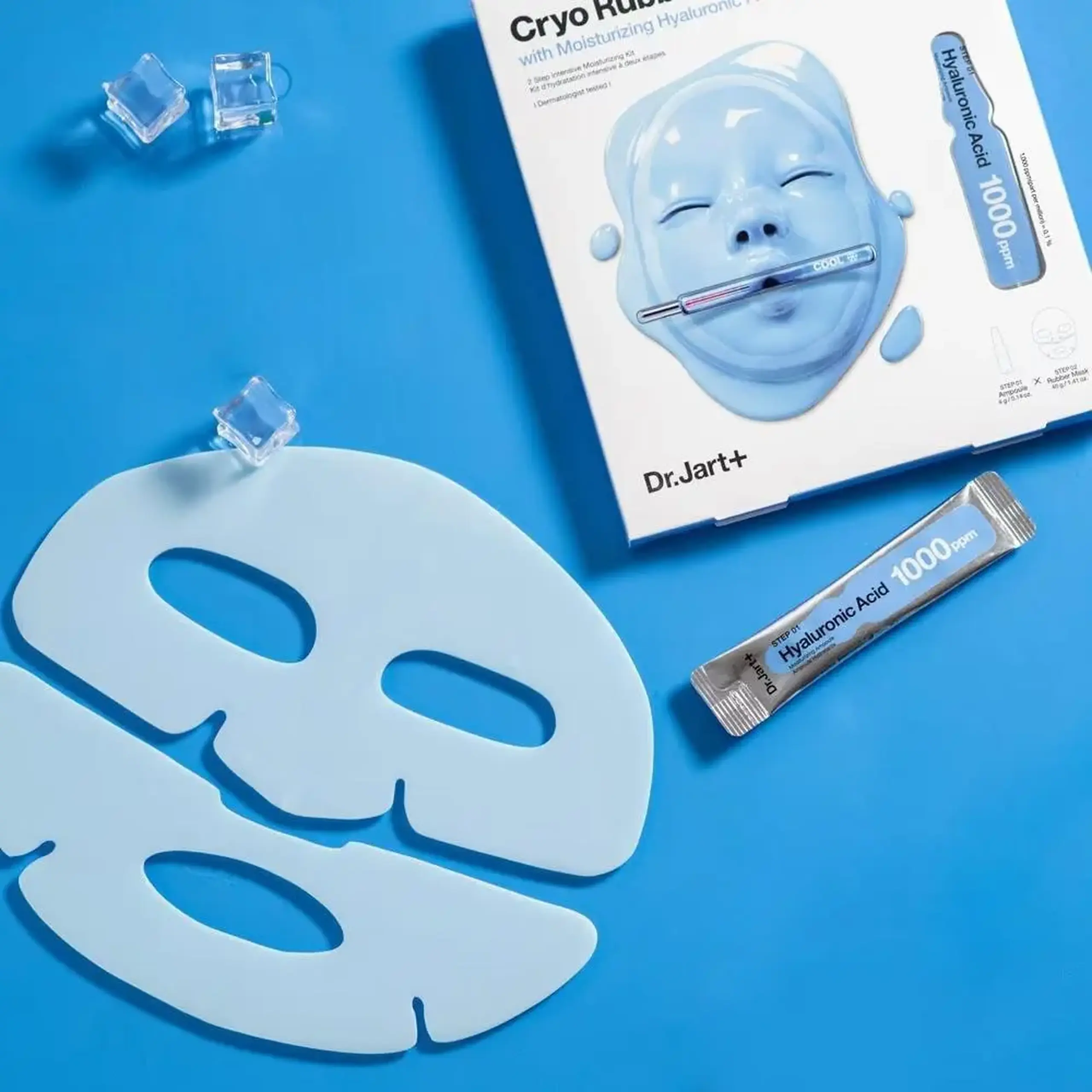 Mască alginată hidratantă Dr.Jart+ Cryo Rubber Moisturizing Hyaluronic Acid Mask 45 g