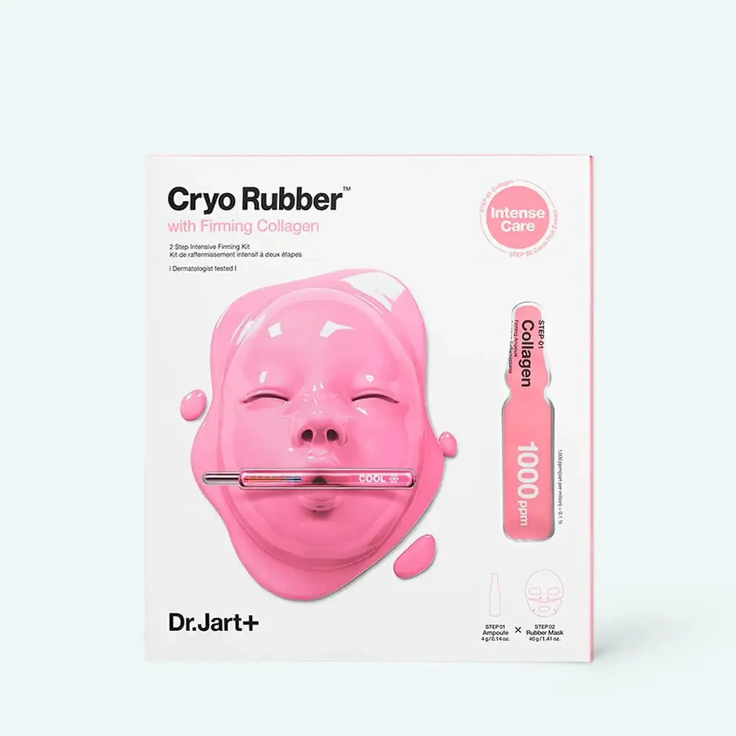 Mască alginată pentru fermitatea şi elasticitatea tenului Dr.Jart+ Cryo Rubber Firming Collagen Mask 45 g