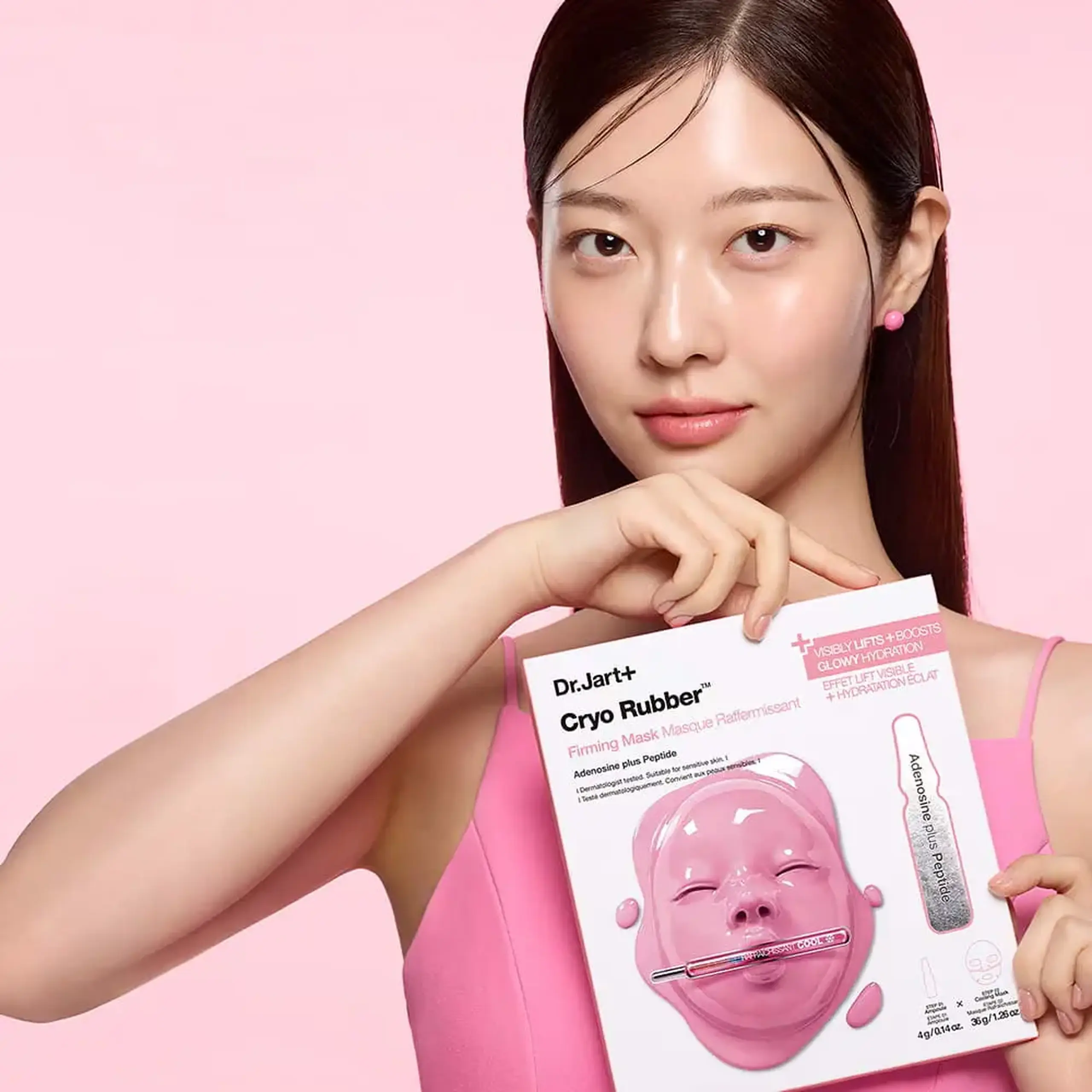 Mască alginată pentru fermitatea şi elasticitatea tenului Dr.Jart+ Cryo Rubber Firming Collagen Mask 45 g