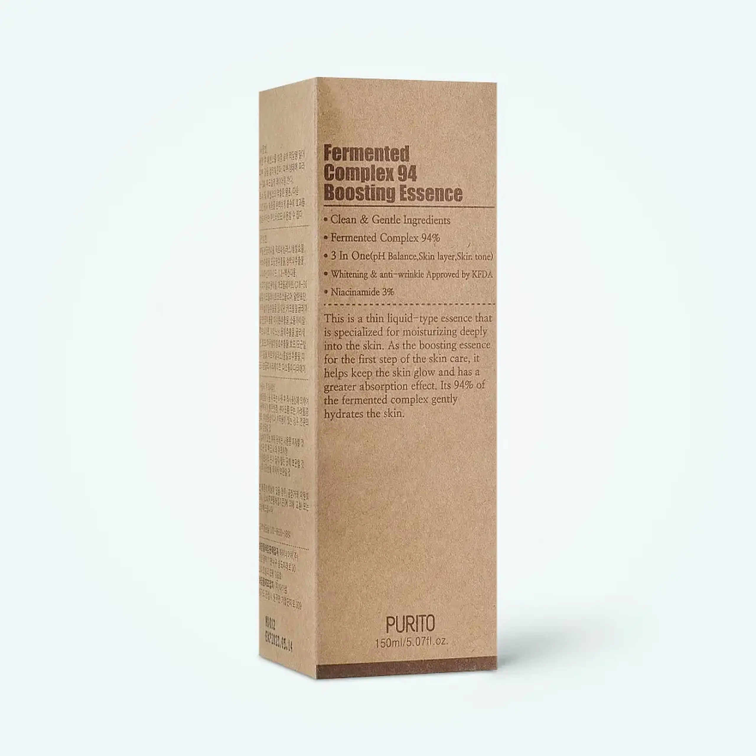 Toner hidratant cu Lactobacilii si Niacinamide Purito Fermented Complex 94 Boosting Essence 150 ml