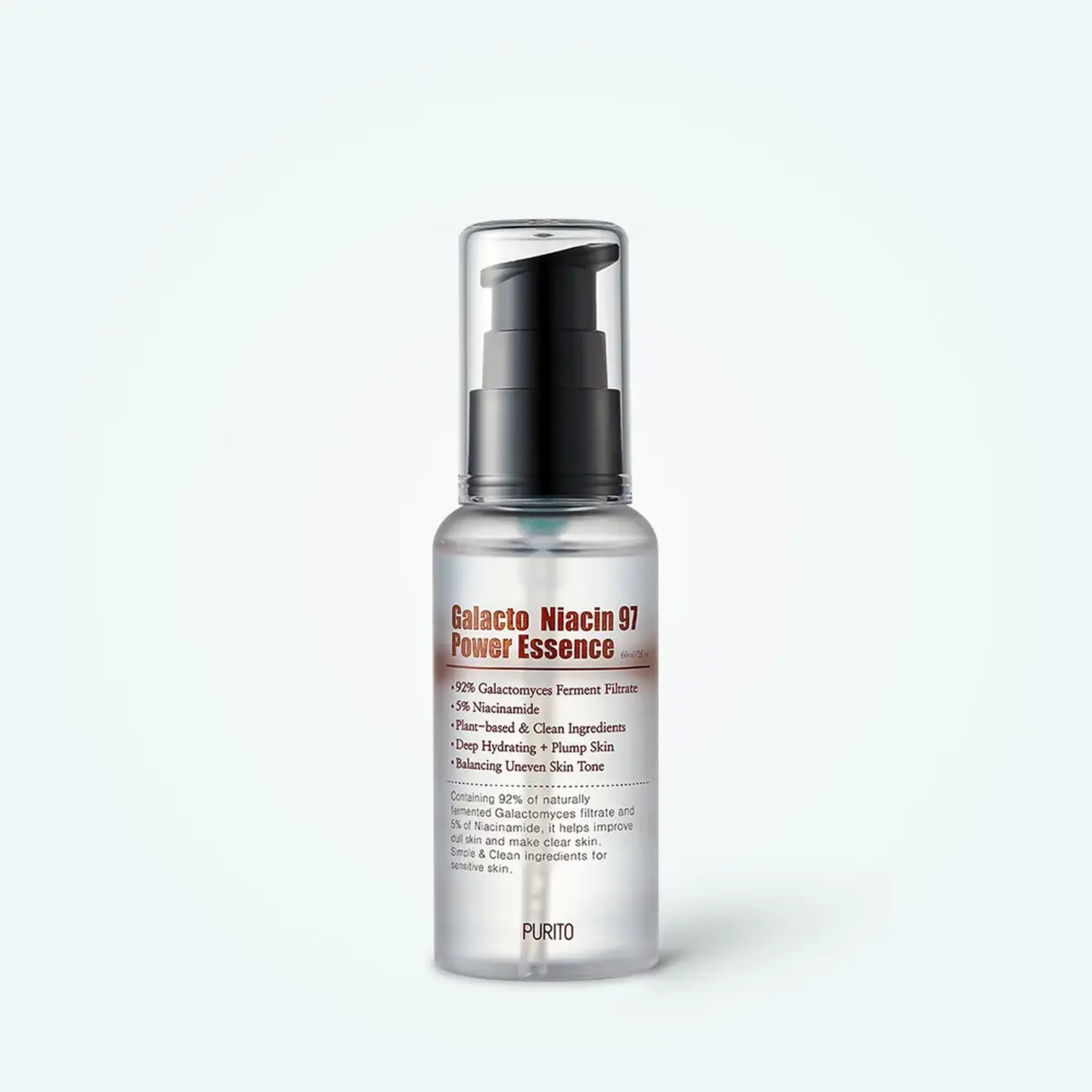Ser cu Galactomyces si Niacinamide Purito Galacto Niacin 97 Power Essence 60 ml