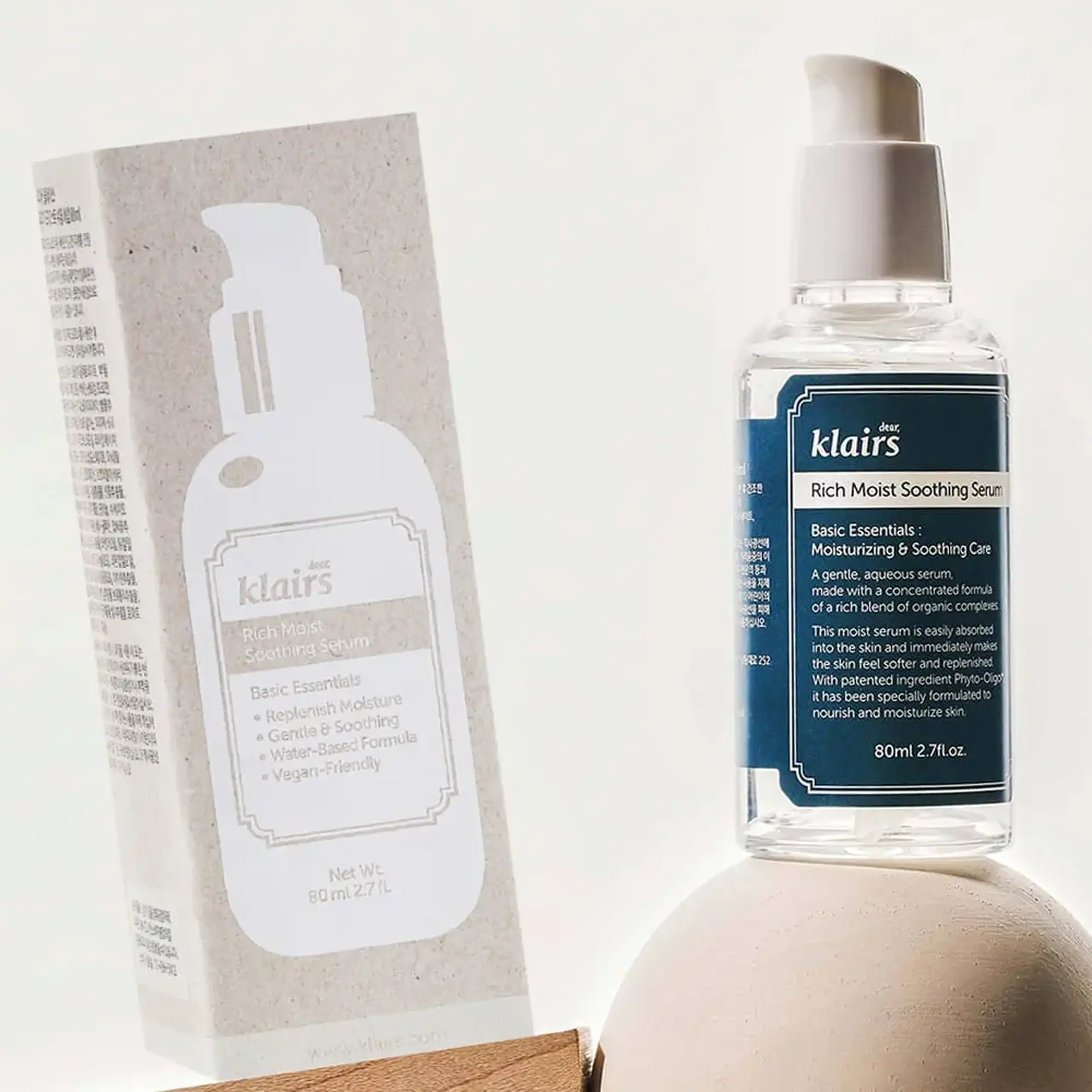 Dear, Klairs Rich Moist Soothing Serum 80 ml