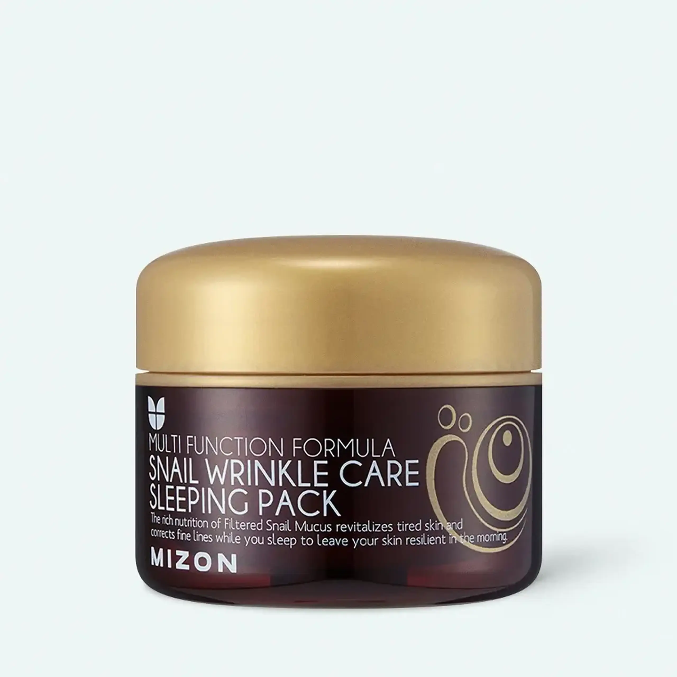 Mască de noapte cu filtratul de mucină de melc Mizon Snail Wrinkle Care Sleeping Pack 80 ml