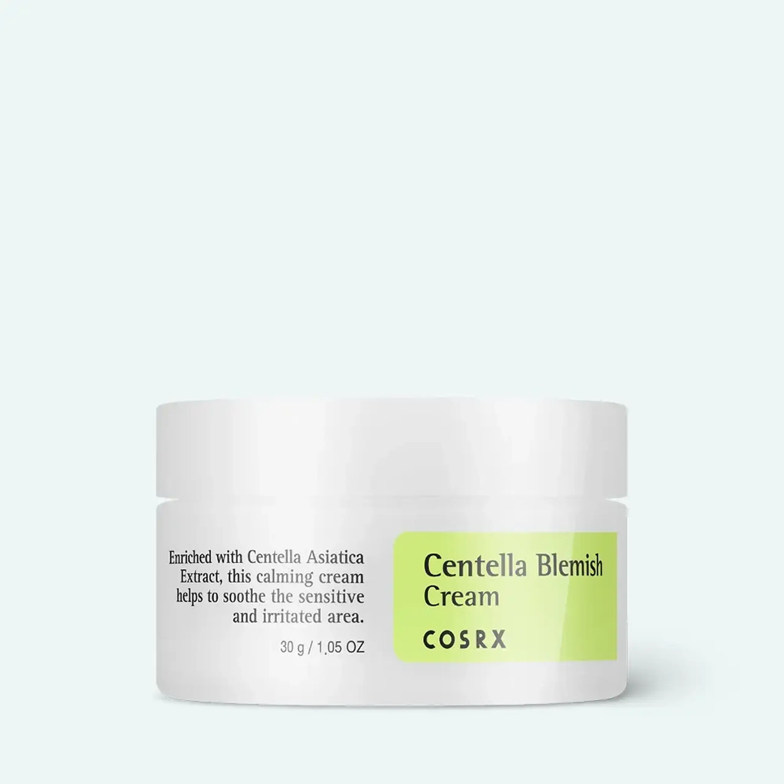 Crema hidratanta cu efect de linistire cu Centella Asiatica COSRX Centella Blemish Cream 30 ml