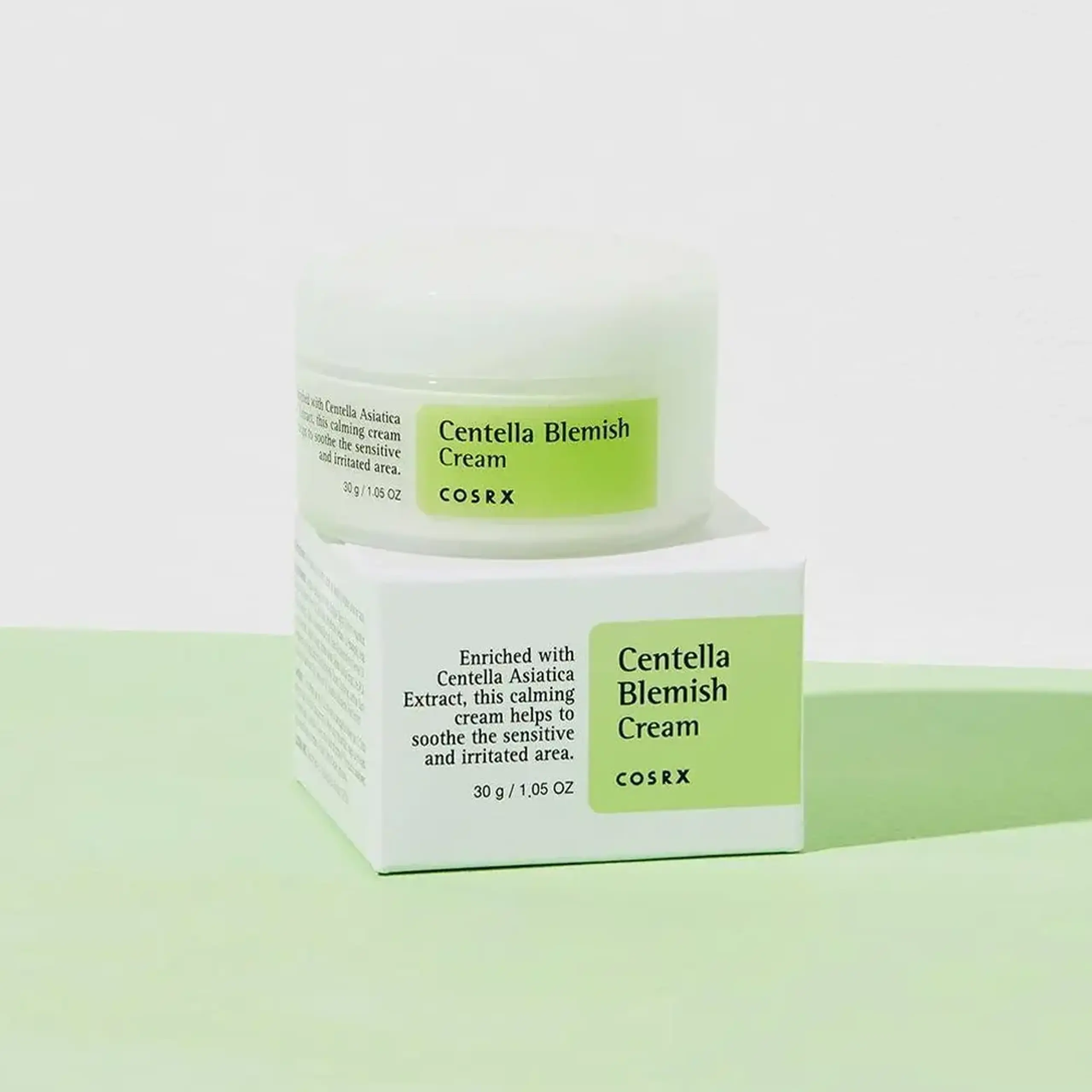 Crema hidratanta cu efect de linistire cu Centella Asiatica COSRX Centella Blemish Cream 30 ml