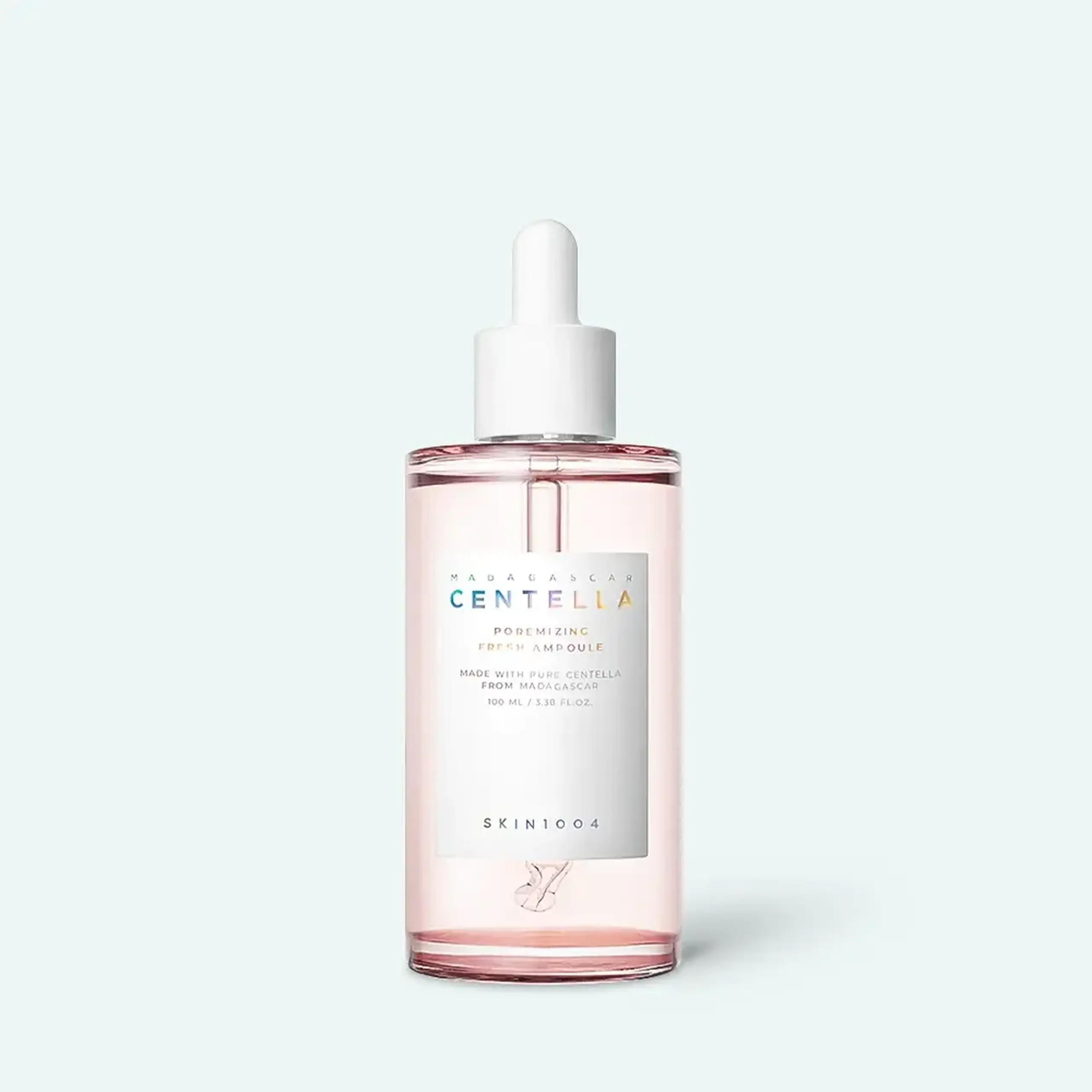 Ser-ampulă pentru diminuarea porilor cu centella și sare roz Skin1004 Madagascar Centella Poremizing Fresh Ampoule 100ml