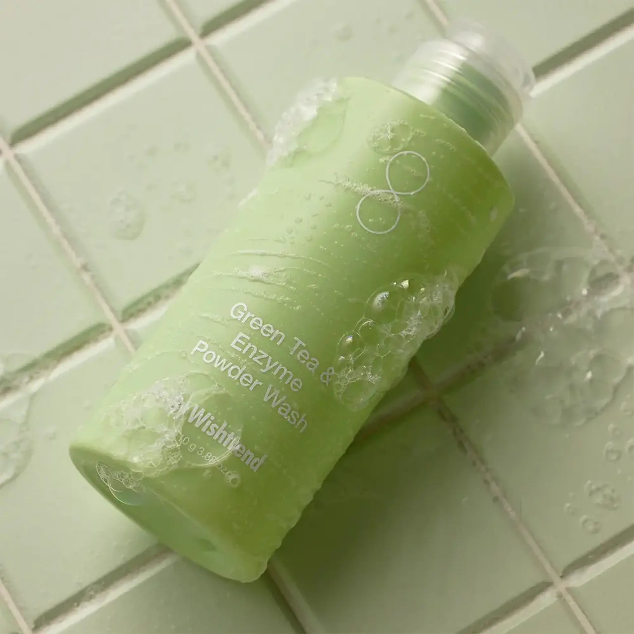 Pudră enzimatică delicată By Wishtrend Green Tea & Enzyme Powder Wash 110g