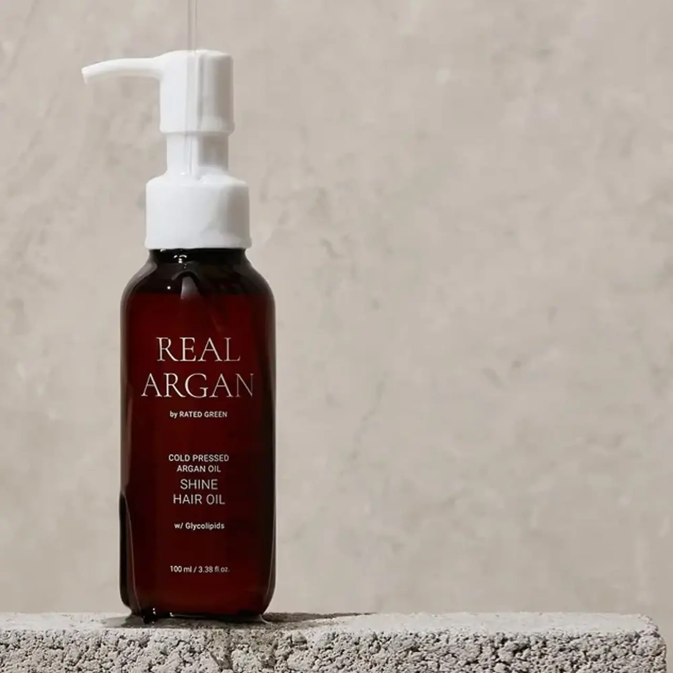 Ulei de Argan Rated Green Cold Pressed Argan Oil Hair Shine Oil 100ml