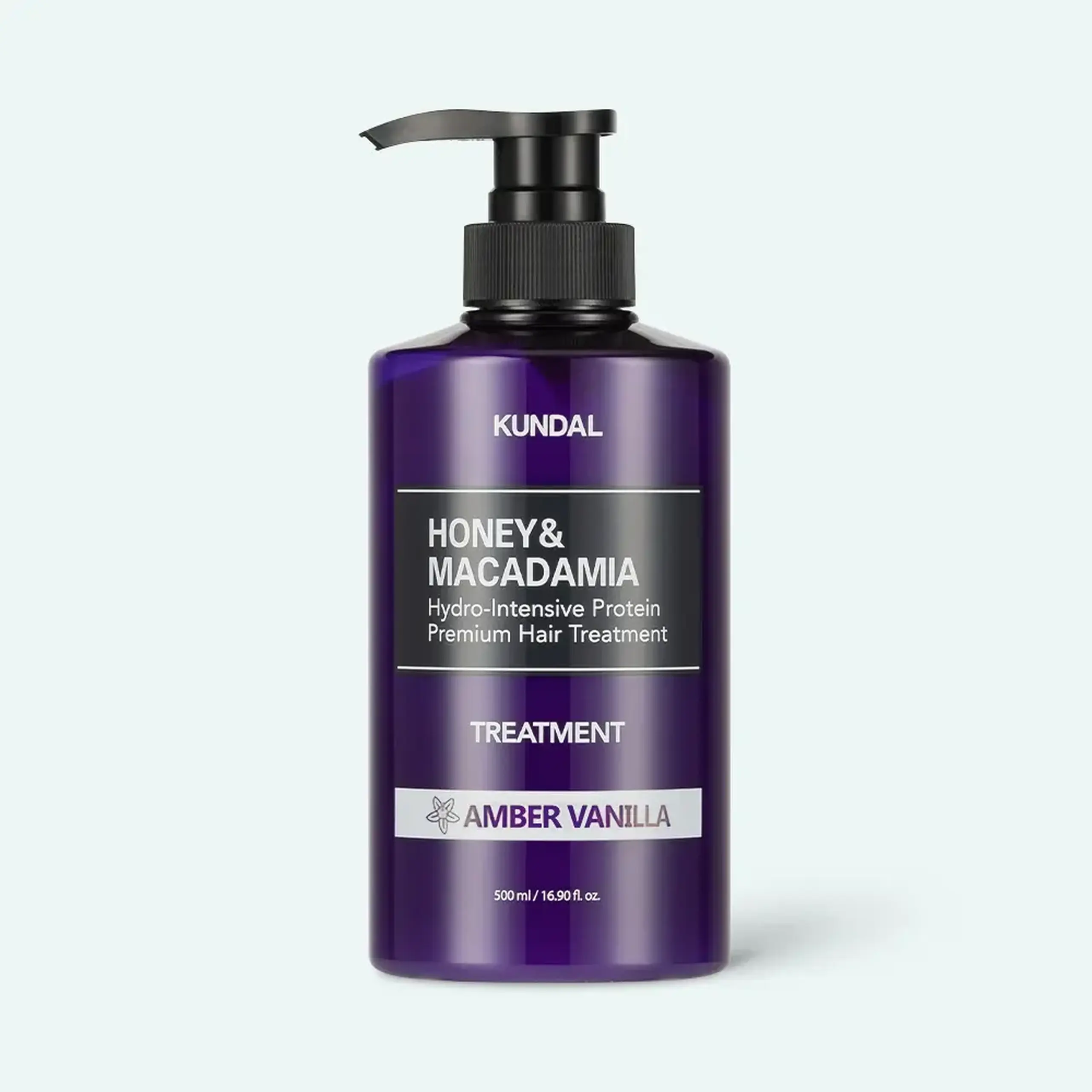 Mască hidratantă Kundal Honey & Macadamia Hair Treatment Amber Vanilla 500ml