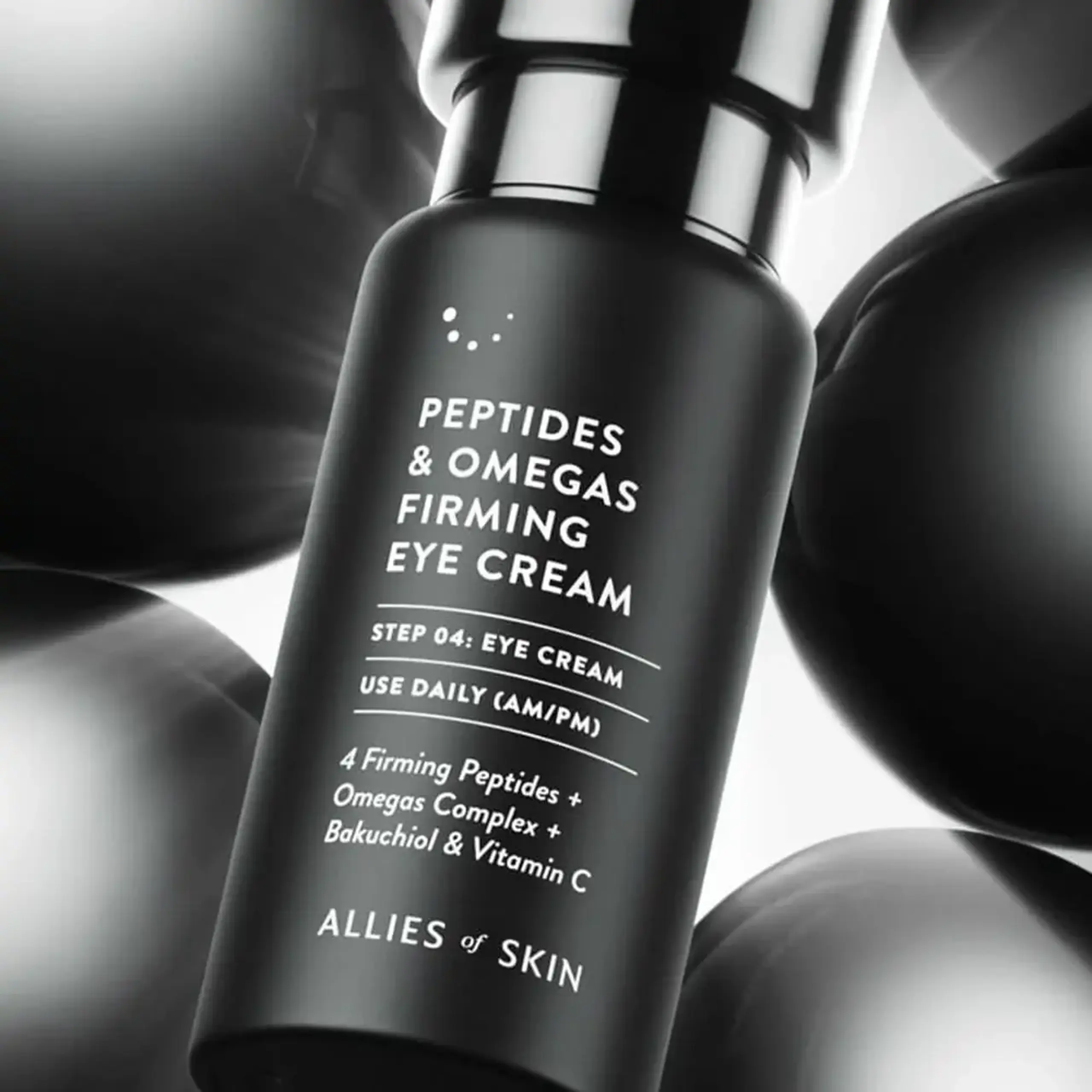Cremă pentru ochi cu vitamina C Allies of Skin Peptides and Omegas Firming Eye Cream 15 ml