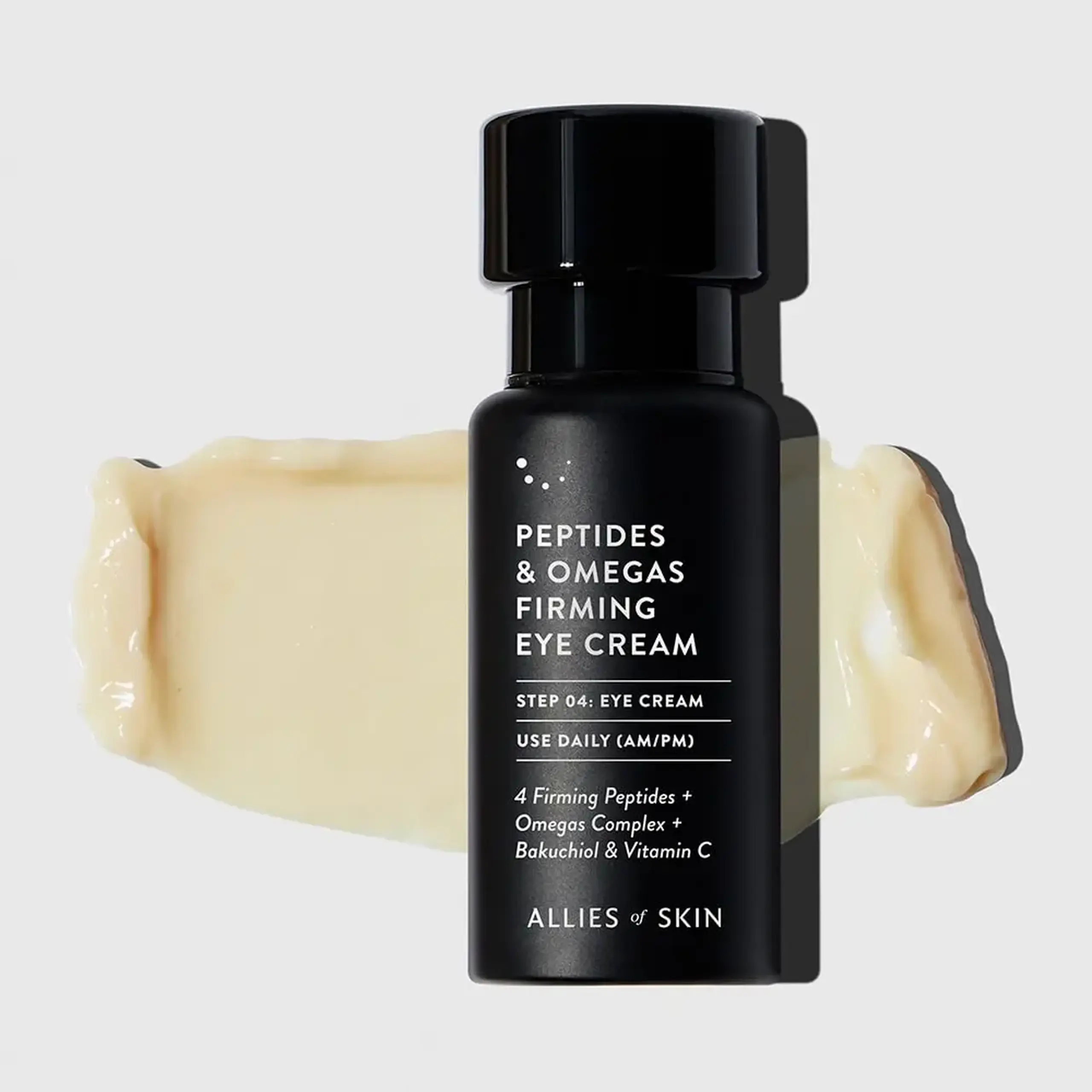 Cremă pentru ochi cu vitamina C Allies of Skin Peptides and Omegas Firming Eye Cream 15 ml