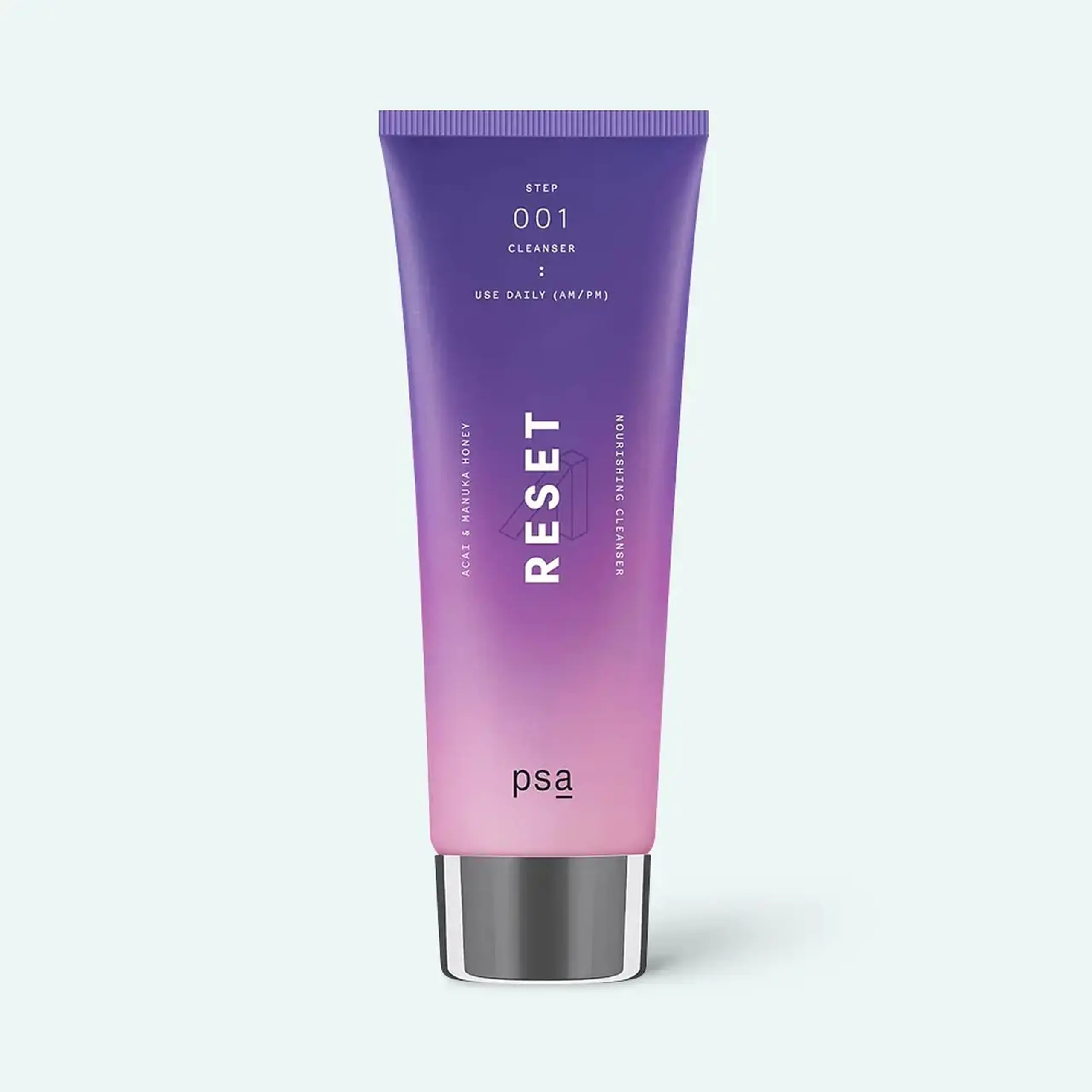 Spuma de curatare cu extract de Acai si Miere de Manuka PSA Reset Acai and Manuka Honey Nourishing Cleanser 100ml