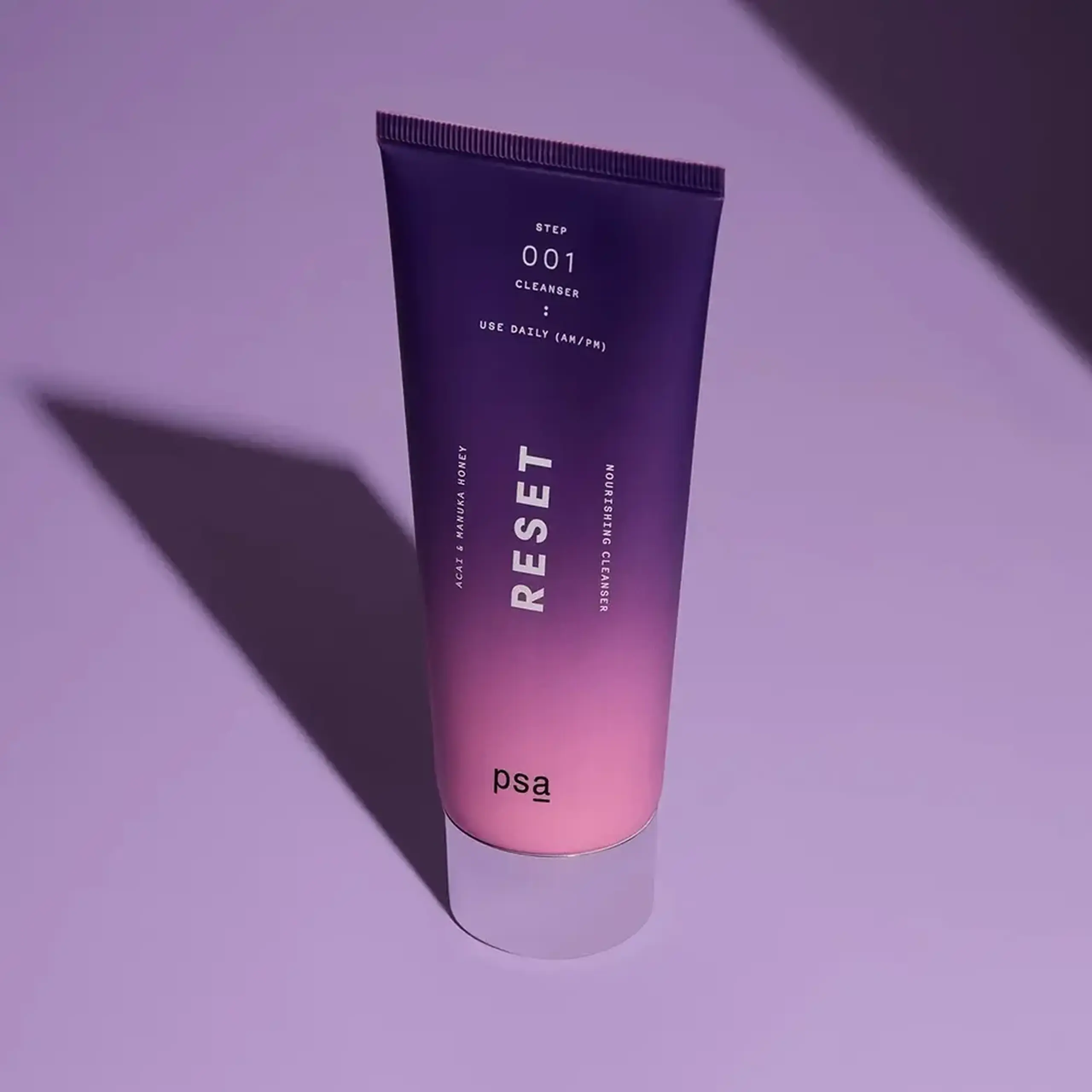 Spuma de curatare cu extract de Acai si Miere de Manuka PSA Reset Acai and Manuka Honey Nourishing Cleanser 100ml