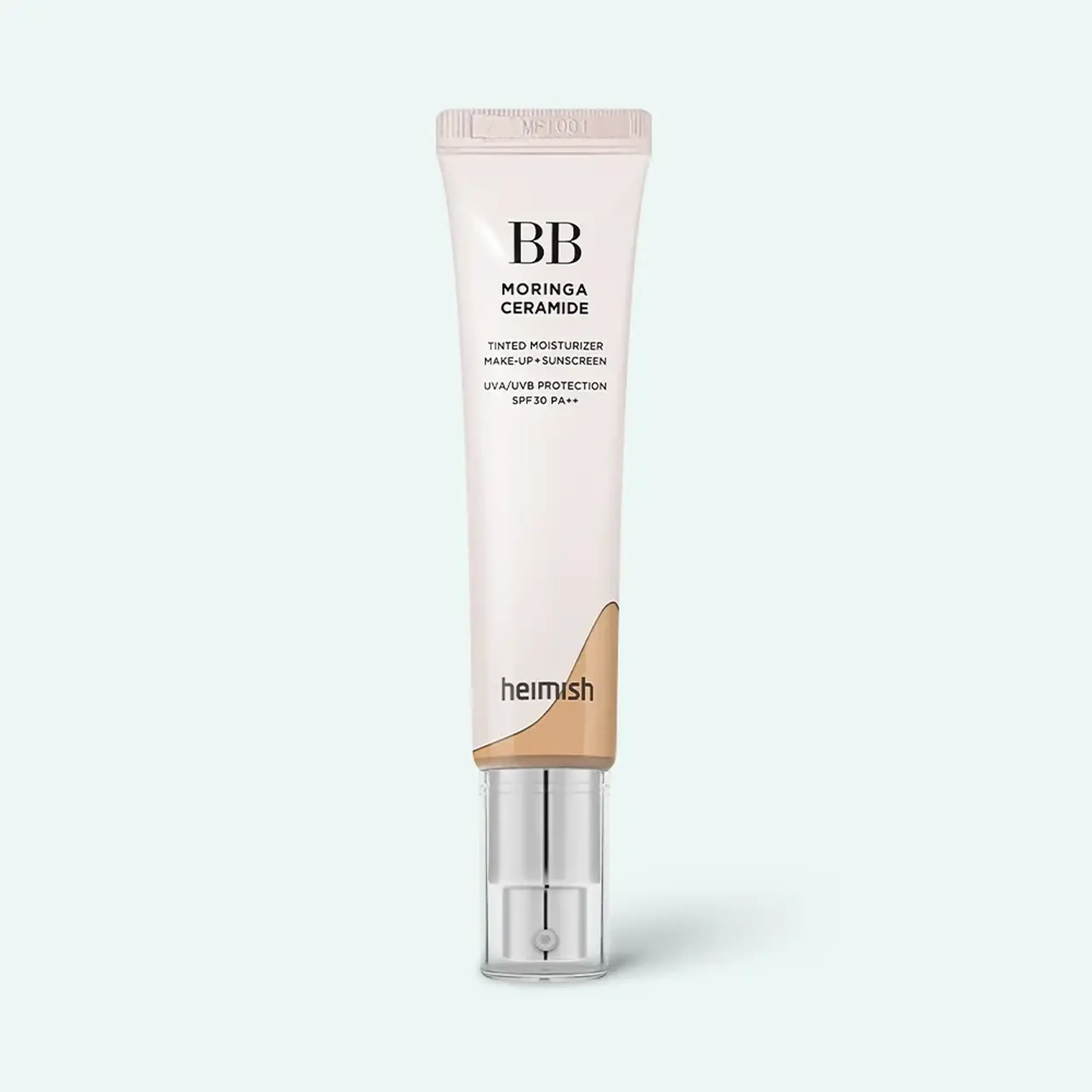 BB hidratant cu ceramide de moringa Heimish Moringa Ceramide BB Cream SPF 30 PA++23N Light Medium 30ml