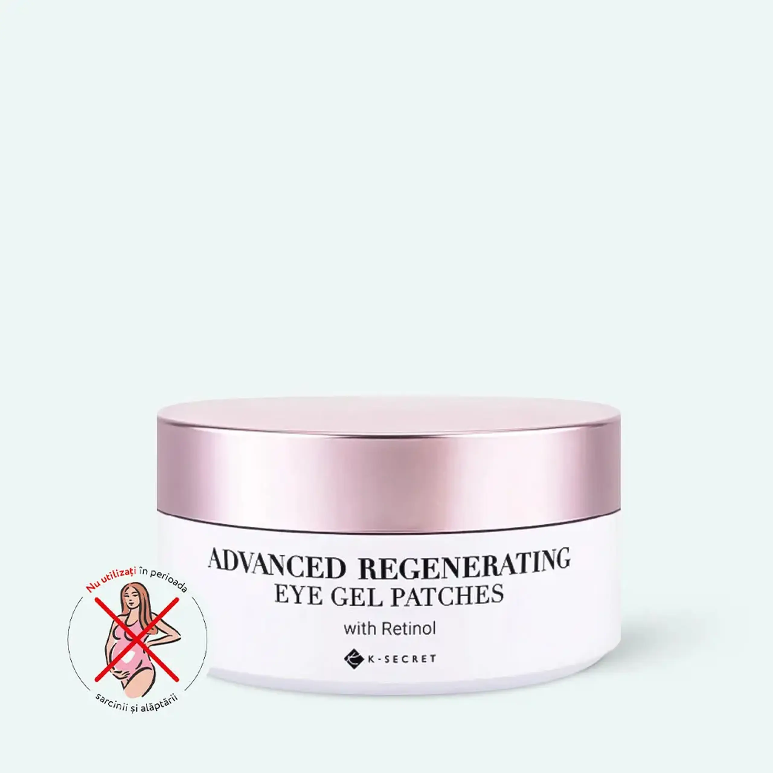 Mască pentru ochi cu retinol K-Secret Advanced Regenerating Eye gel patches(Retinol) 60pcs