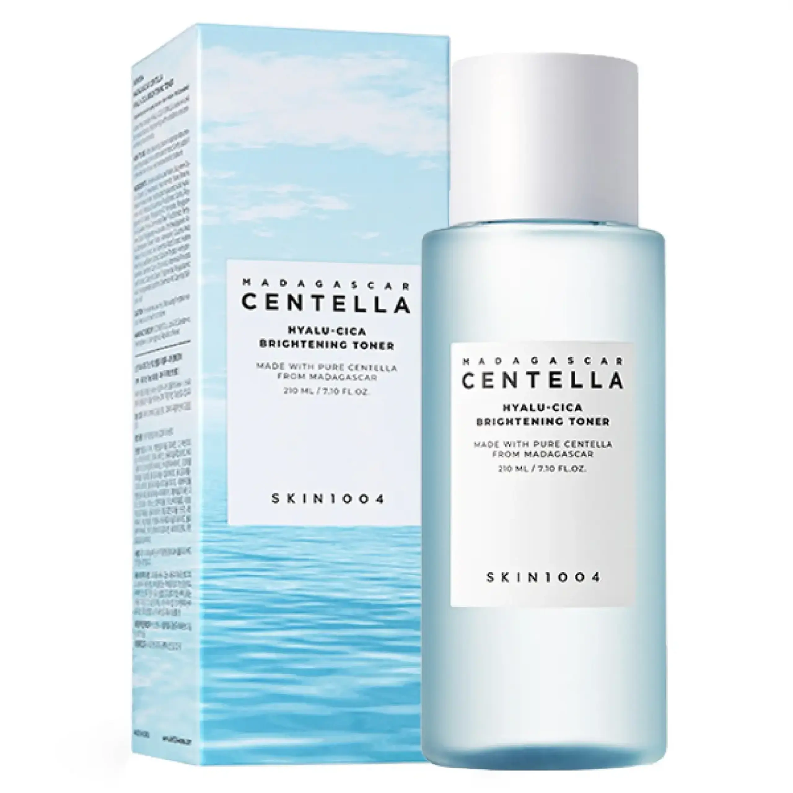 Toner cu efect de exfoliere ușoară Skin1004 Madagascar Centella Hyalu-Cica Brightening toner 210 ml