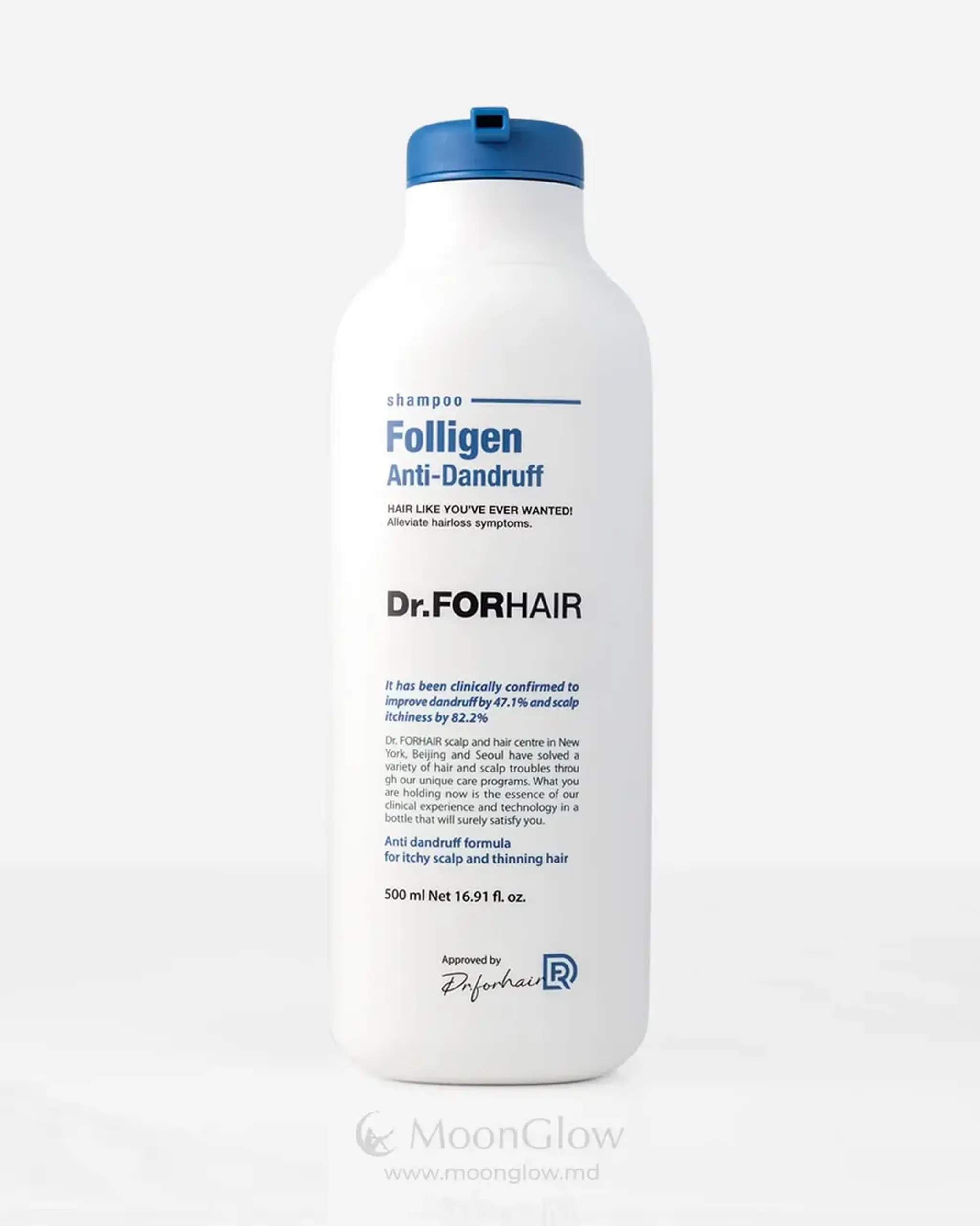 Șampon de păr anti-mătreață Dr.FOR HAIR Folligen Anti-Dandruff Shampoo 500 ml