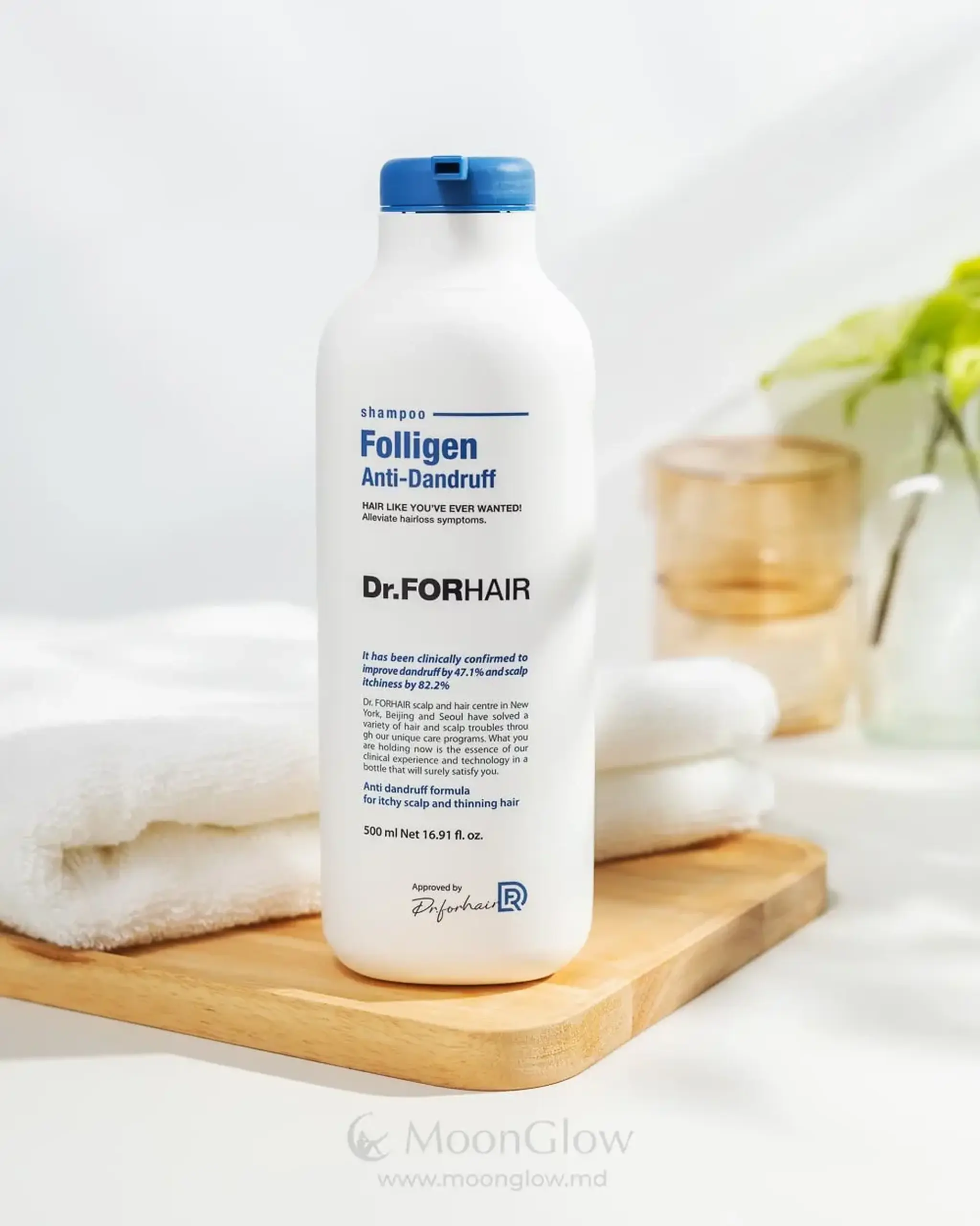 Șampon de păr anti-mătreață Dr.FOR HAIR Folligen Anti-Dandruff Shampoo 500 ml