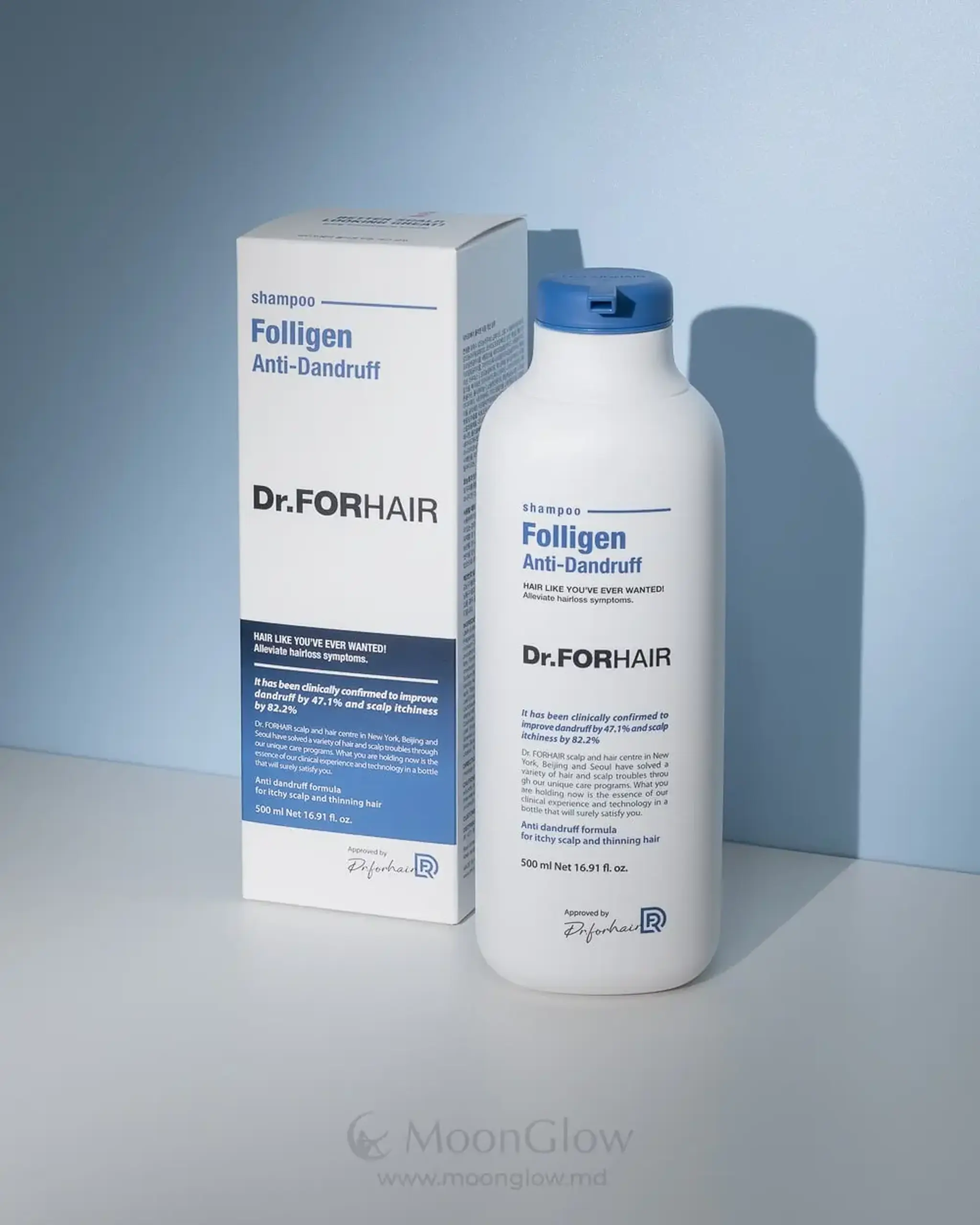 Șampon de păr anti-mătreață Dr.FOR HAIR Folligen Anti-Dandruff Shampoo 500 ml