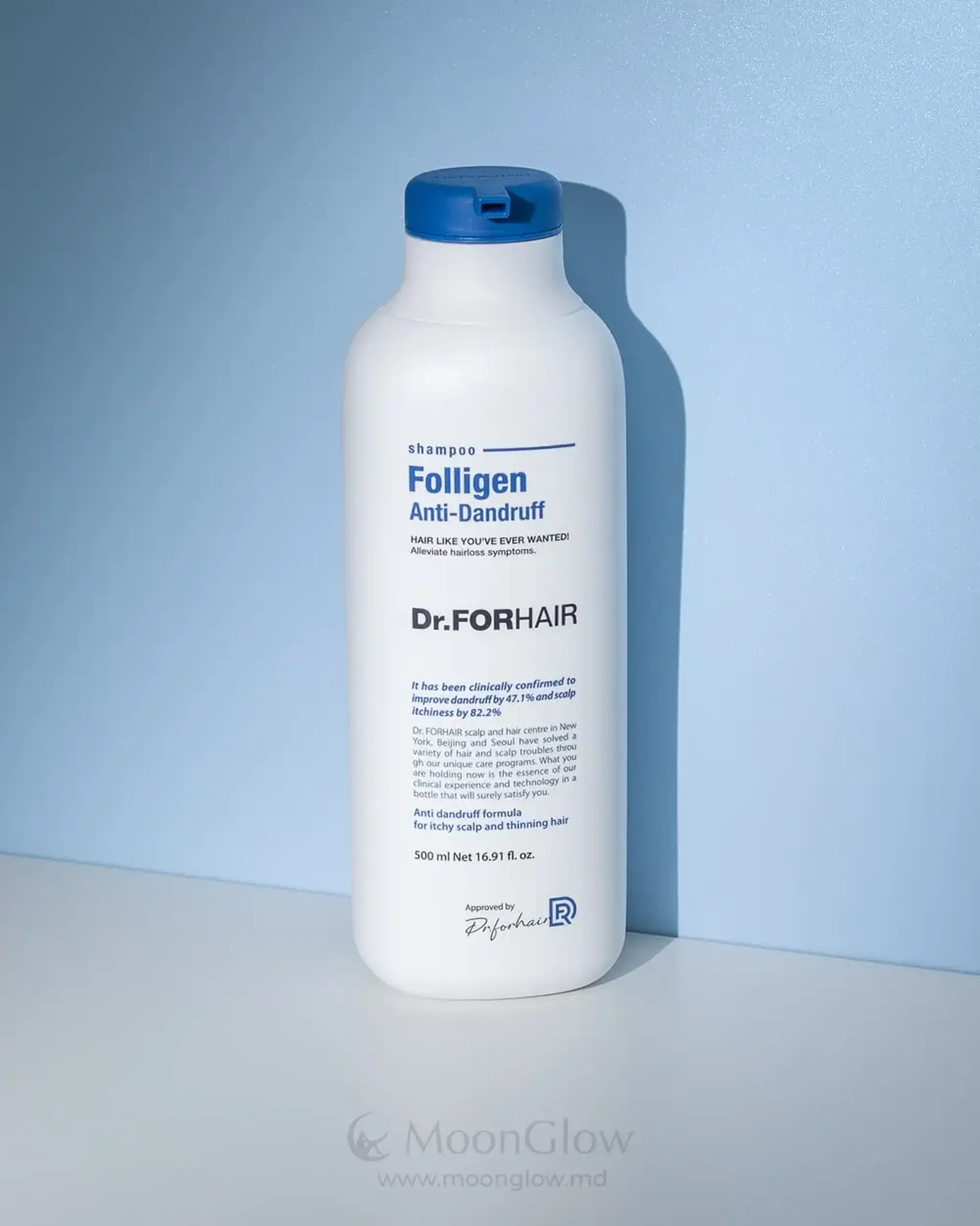 Șampon de păr anti-mătreață Dr.FOR HAIR Folligen Anti-Dandruff Shampoo 500 ml