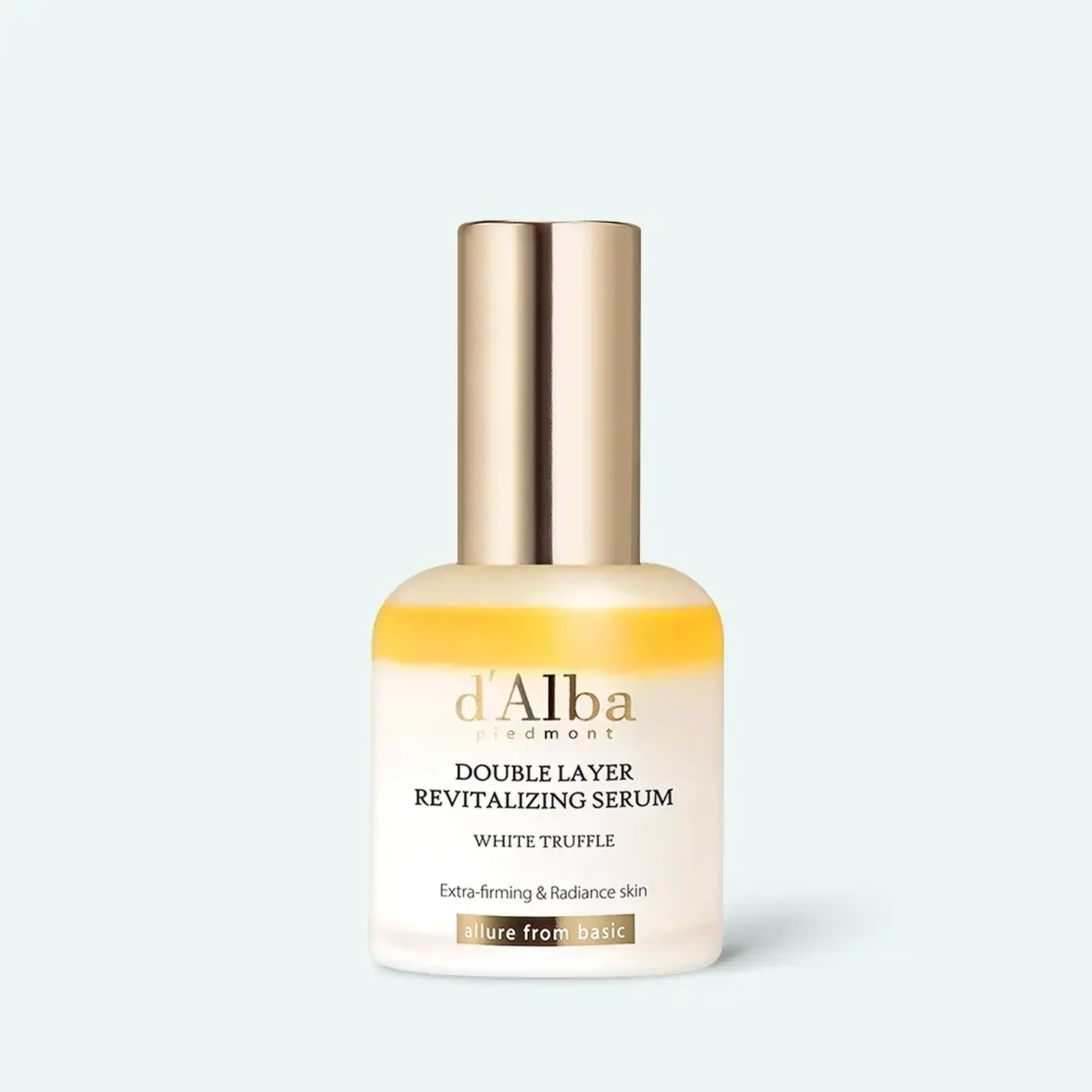 Ser bifazic pentru piele radiantă D'alba White Truffle Double Layer Revitalizing Serum 30ml