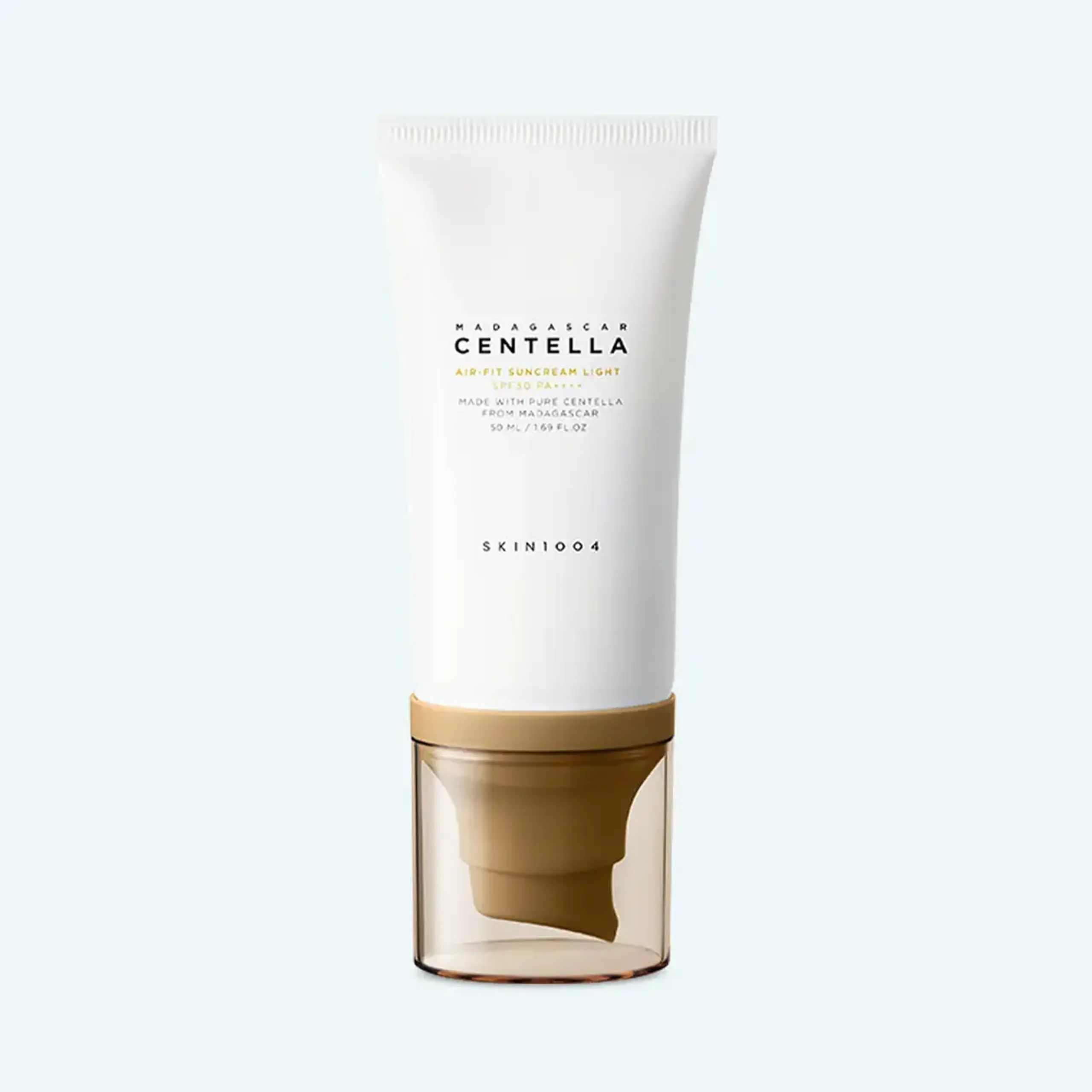 Cremă de protecţie solară cu filtre fizice Skin1004 Madagascar Centella Air-Fit Suncream Light SPF30 PA++++ 50ml