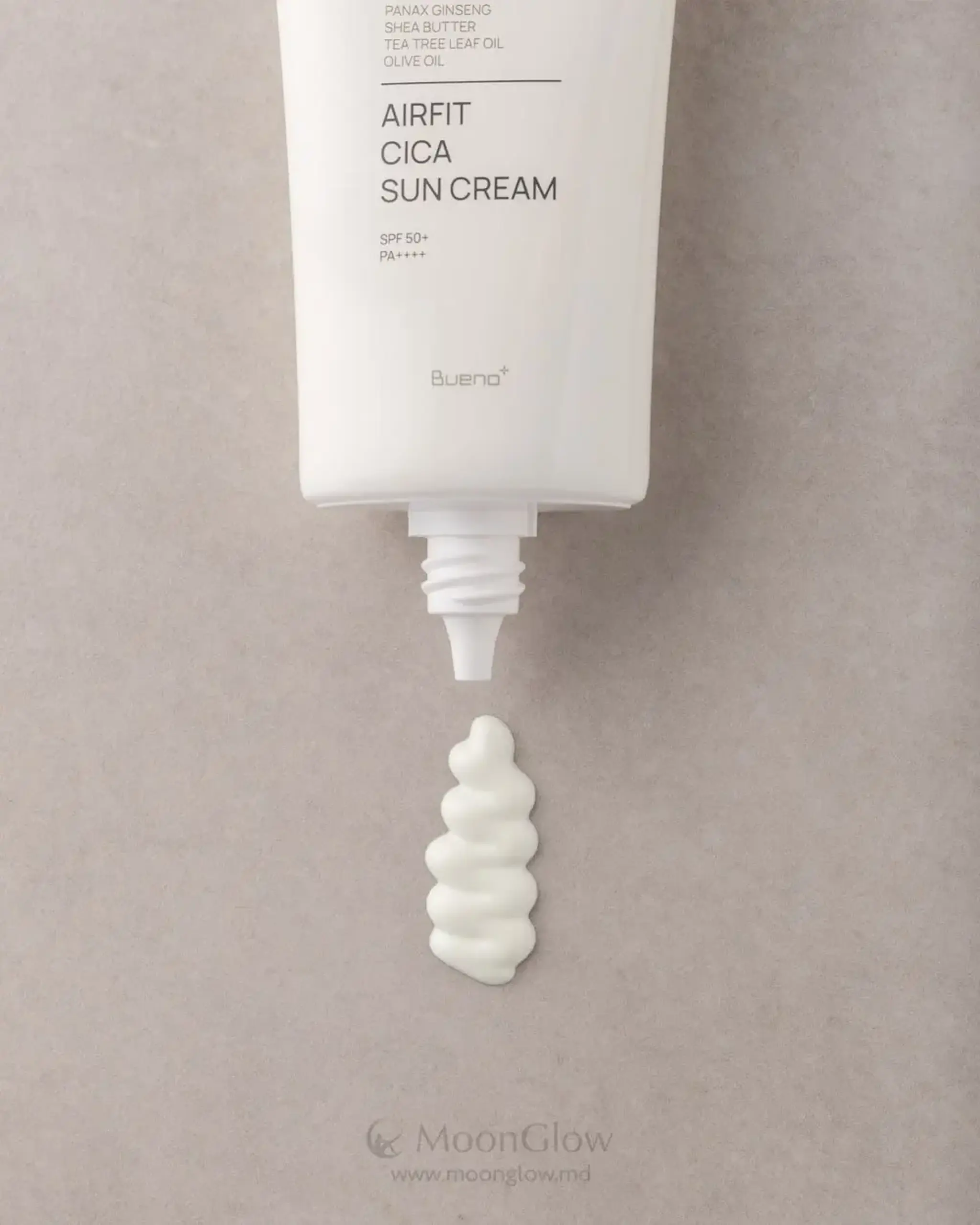 Cremă de protecţie solară cu filtre chimice Bueno Airfit Cica Sun Cream SPF 50+ PA++++ 50ml