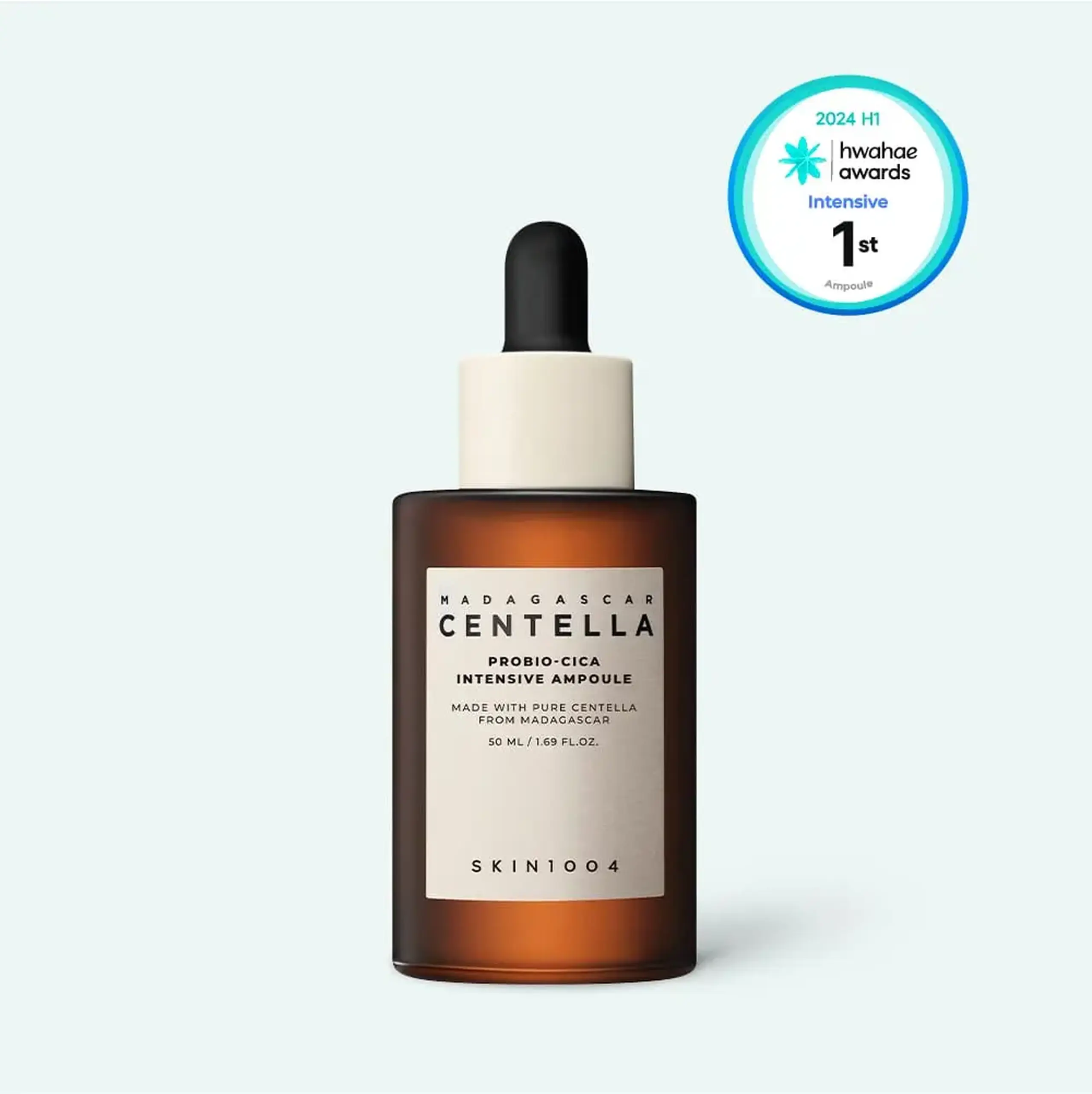 Ser-ampulă hidratant cu complexul probiotic SKIN1004 Madagascar Centella Probio-Cica Intensive Ampoule 50ml